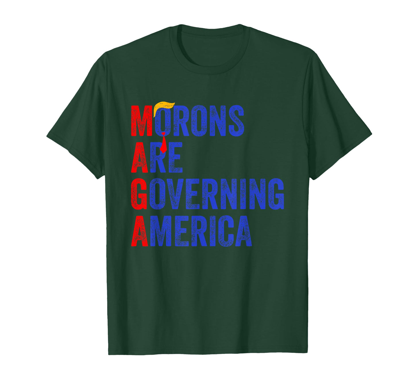 Morons Are Governing America Funny Trump 2024 T-Shirt