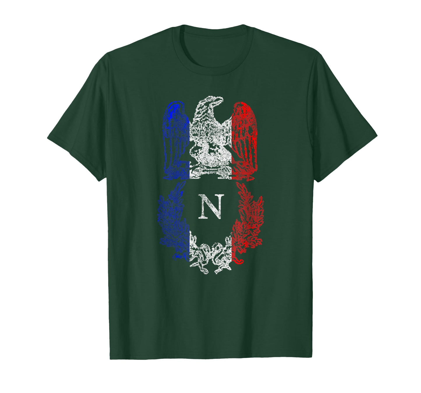 Napoleon Bonaparte Eagle French Flag Napoleonic War History T-Shirt