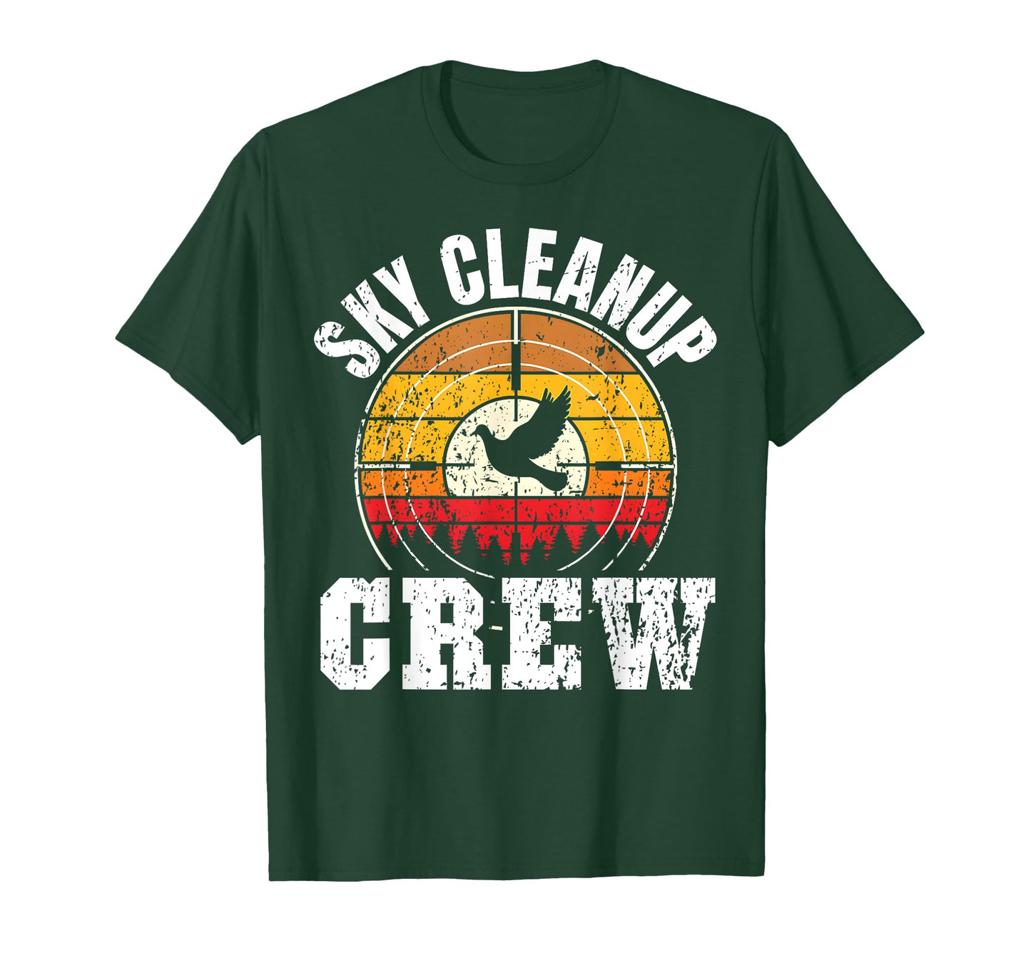 Dove Hunting Doves Sky Cleanup Crew Dove Hunter T-Shirt