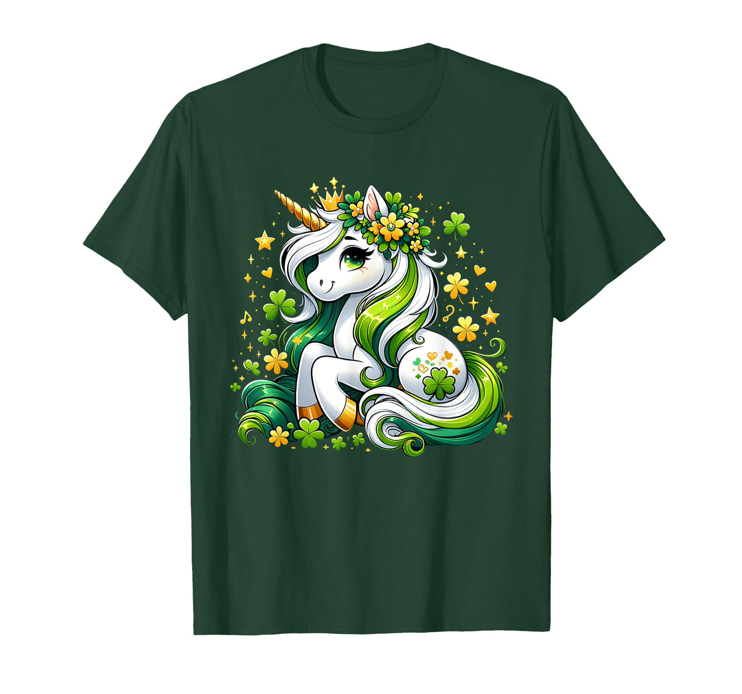 Lepricorn Unicorn St Patricks Day Cute Saint Pattys Unicorn T-Shirt