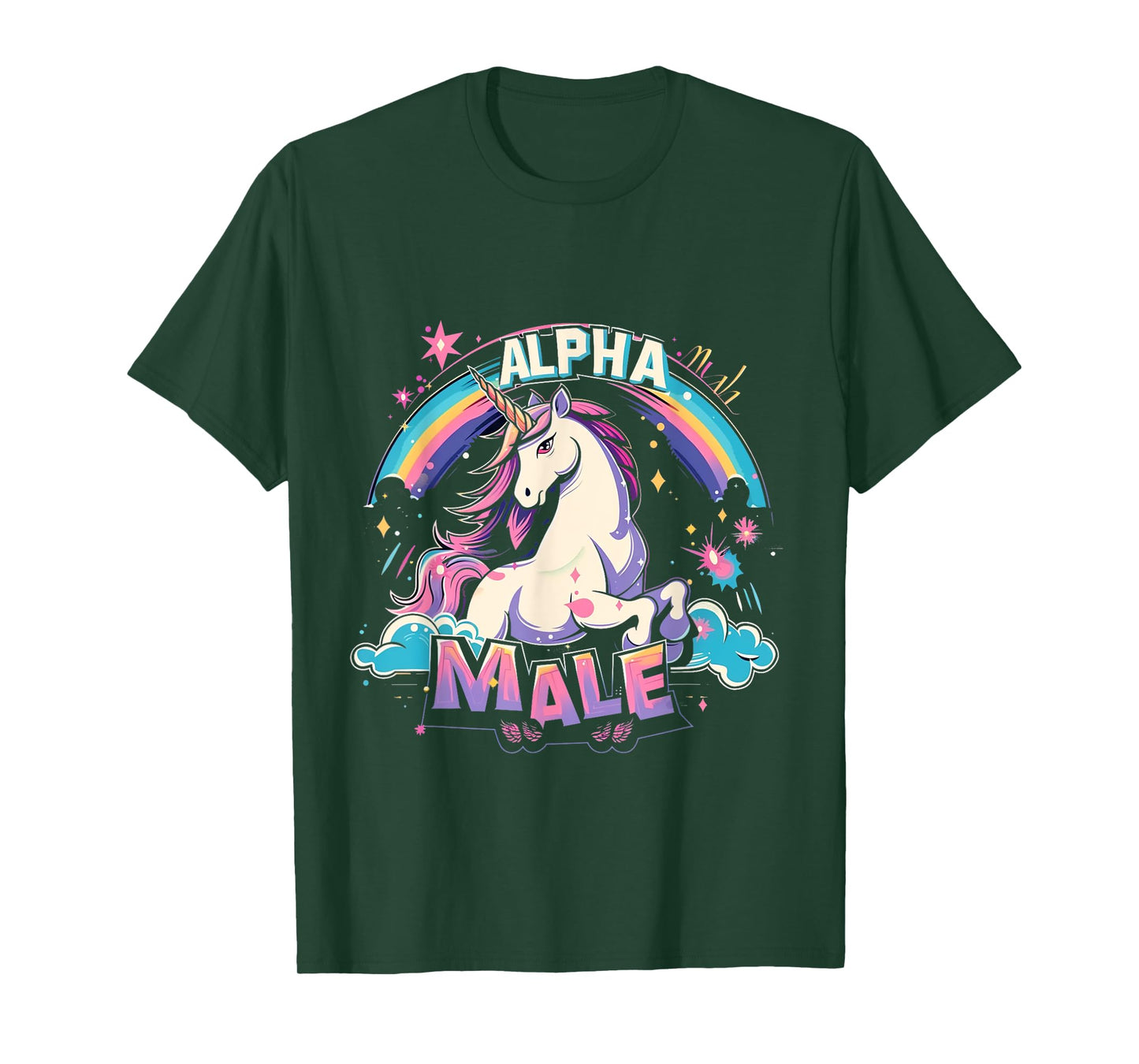 Alpha Male Unicorn Shirt - Alpha Male Unicorn T-Shirt