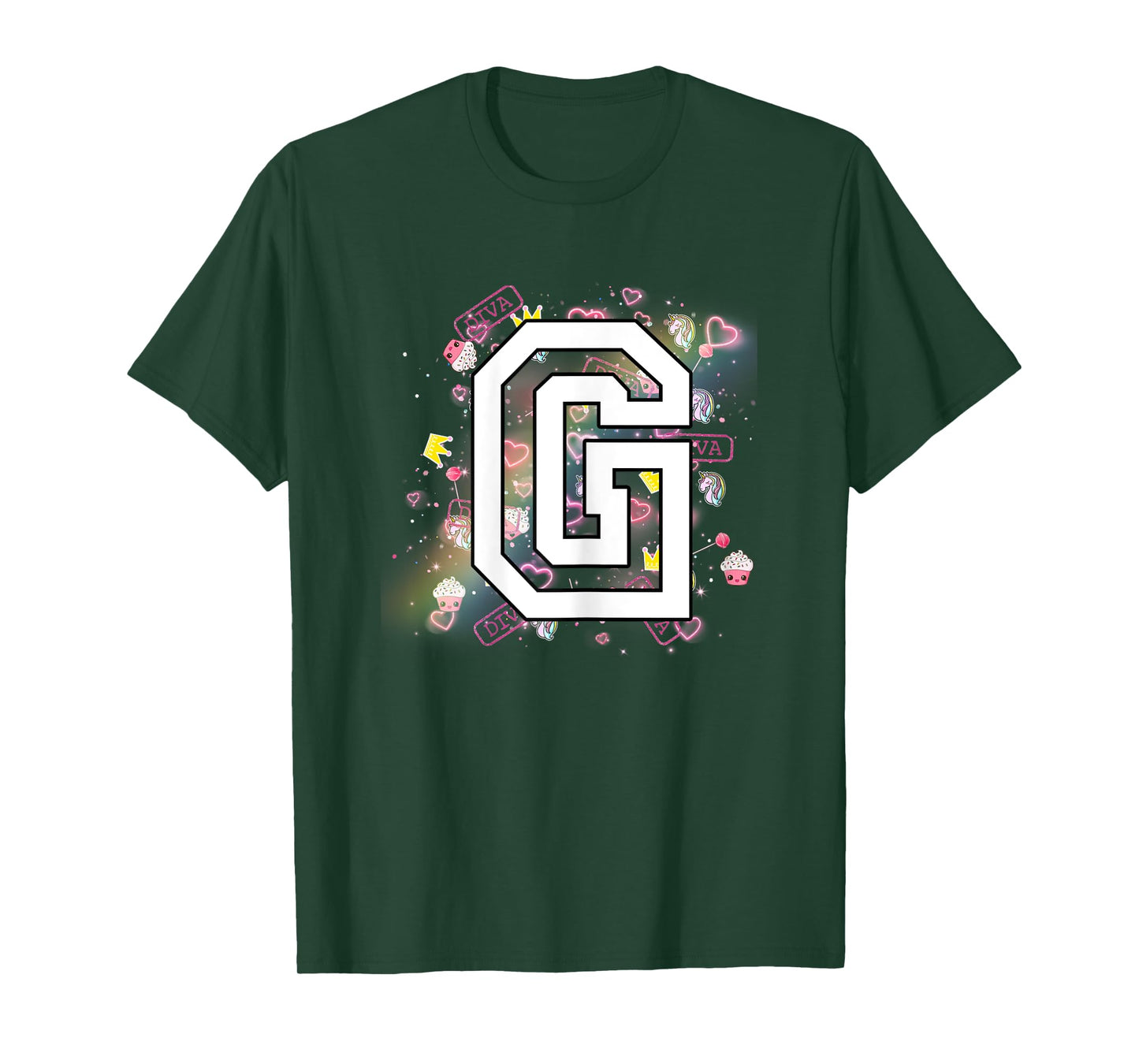 Kids Letter G Clothing For a Girl Who's Name Starts With G T-Shirt