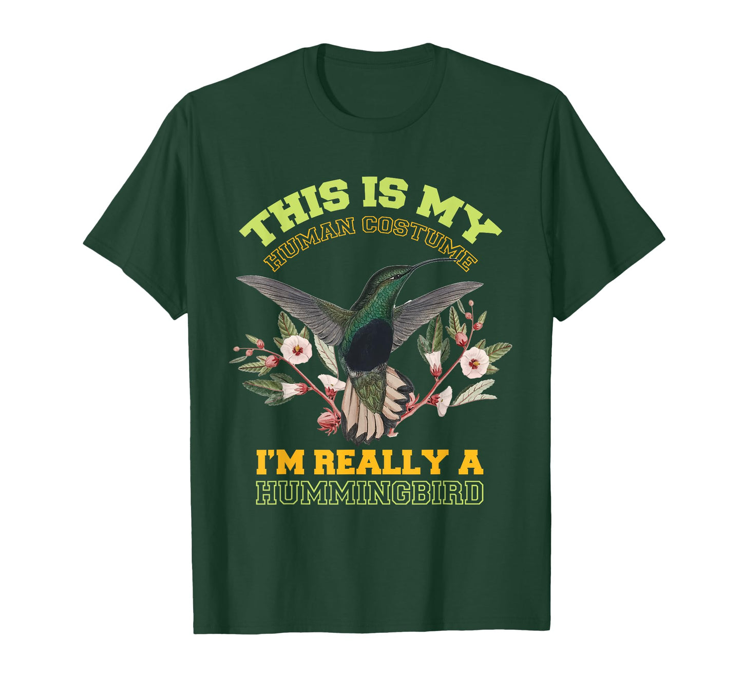 Hummingbird Costume Funny Birds T-Shirt