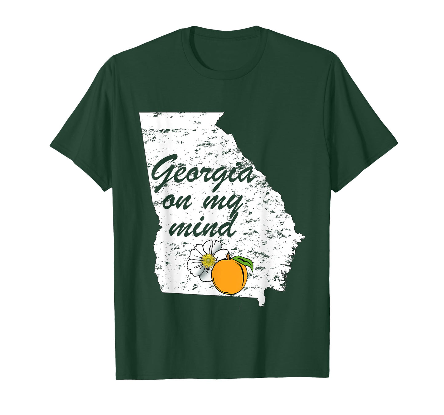 Georgia On My Mind T-Shirt Atlanta Peach State Southern T-Shirt