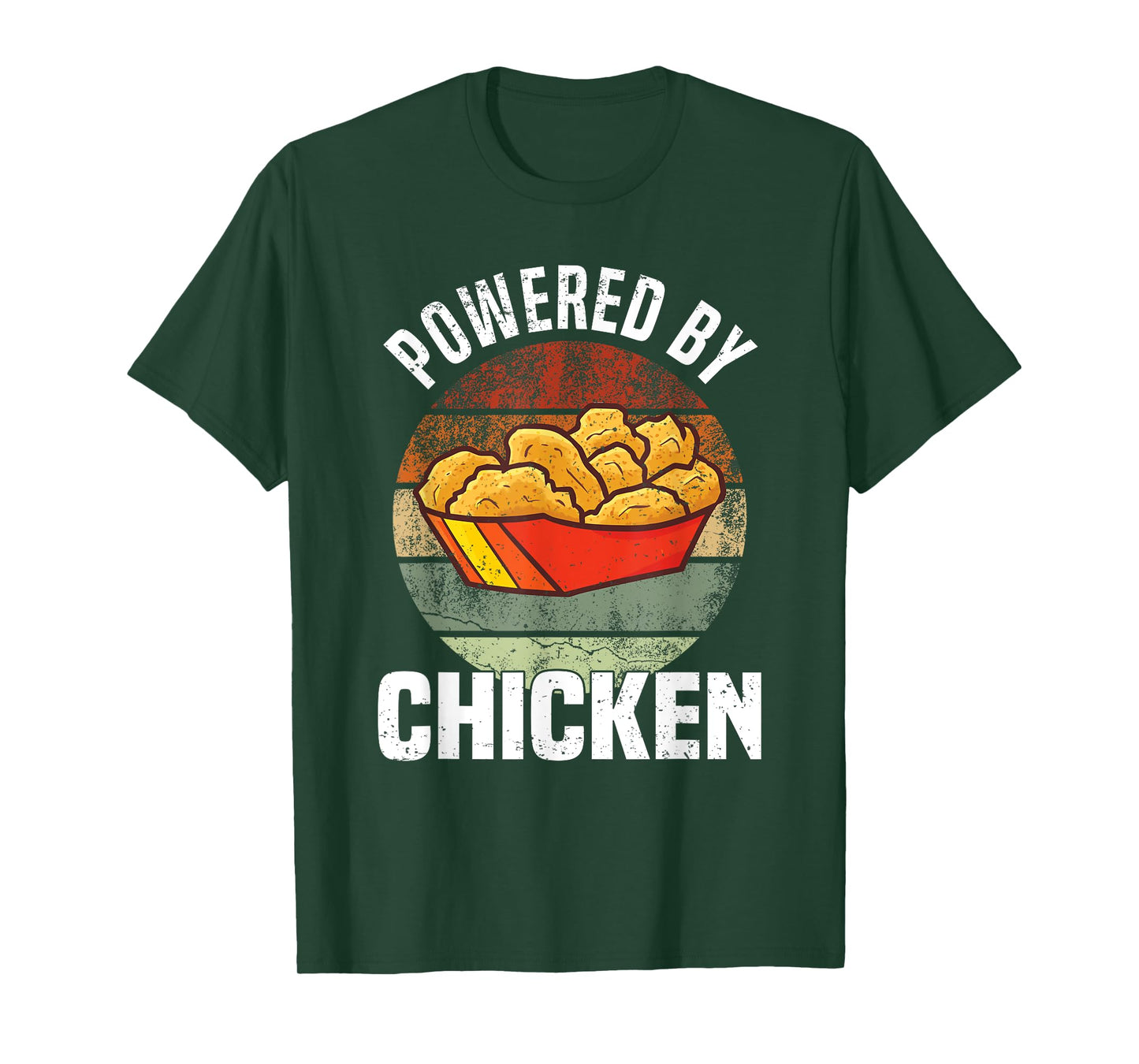 Powered By Chicken - Chicken Nuggets T-Shirt