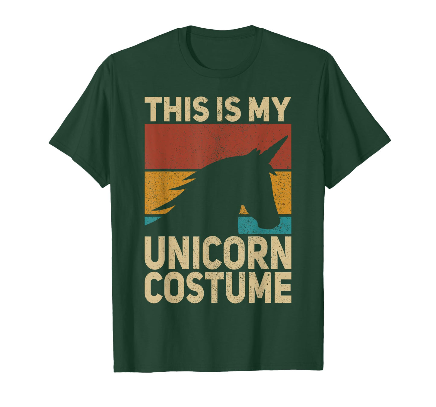 Unicorn Costume Retro Unicorn Outfit Men Women Kids Unicorn T-Shirt