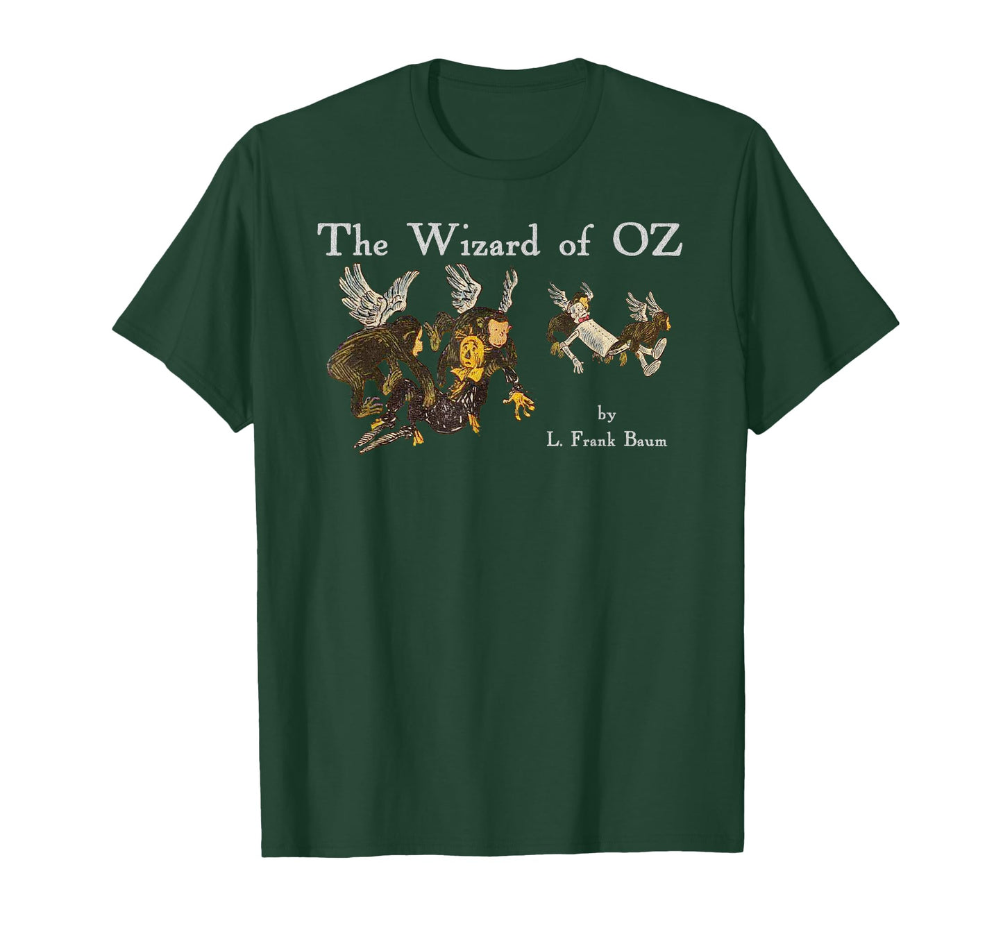Oz Flying Monkeys Wizard of OZ Shirt-Scarecrow & Tin Man T-Shirt