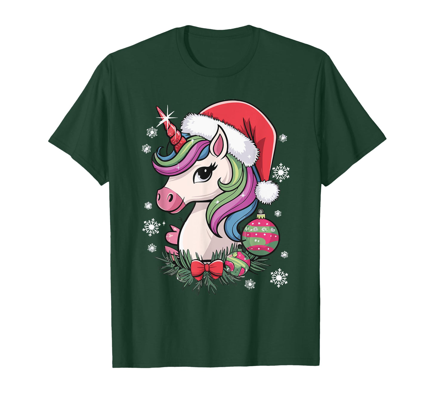 Unicorn Christmas T-Shirt