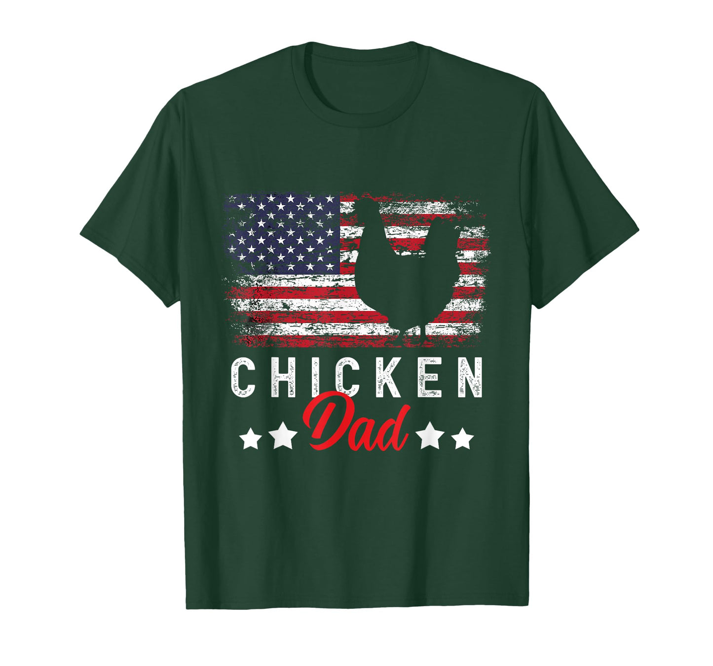 Funny Farmer Father Gift | Chicken Dad T-Shirt