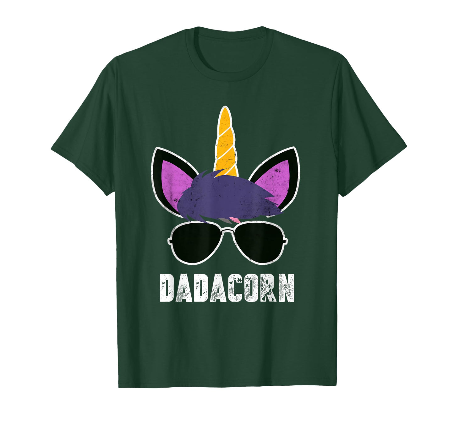 Dadacorn Unicorn Dad Father's Day Unicorn Daddy T-Shirt