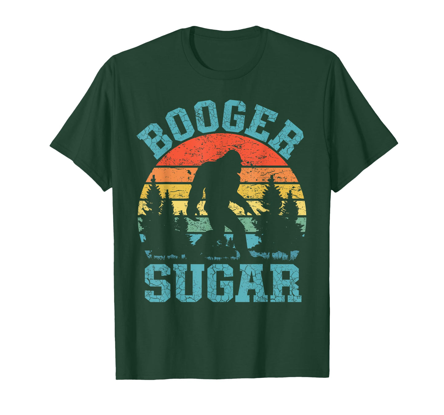 Booger Sugar Sasquatch Yeti Funny Adult Meme T-Shirt
