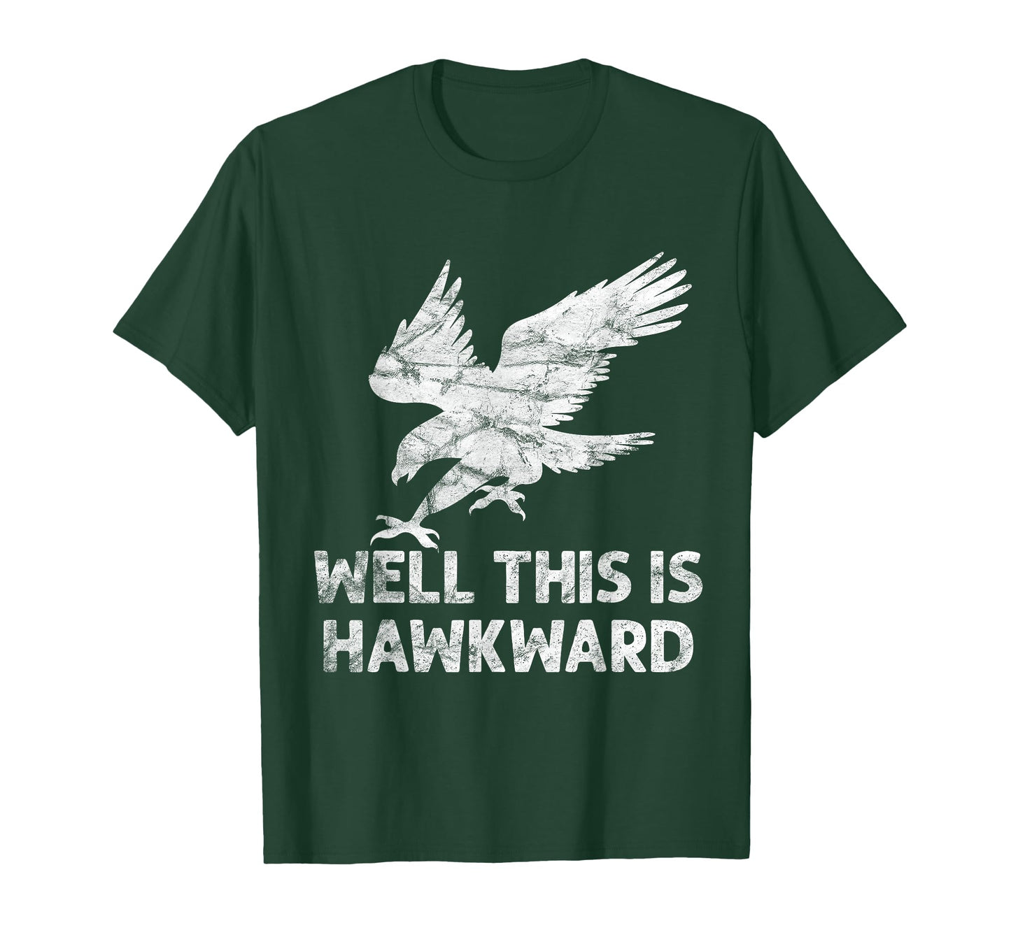 well this is hawkward vintage hawk bird T-Shirt