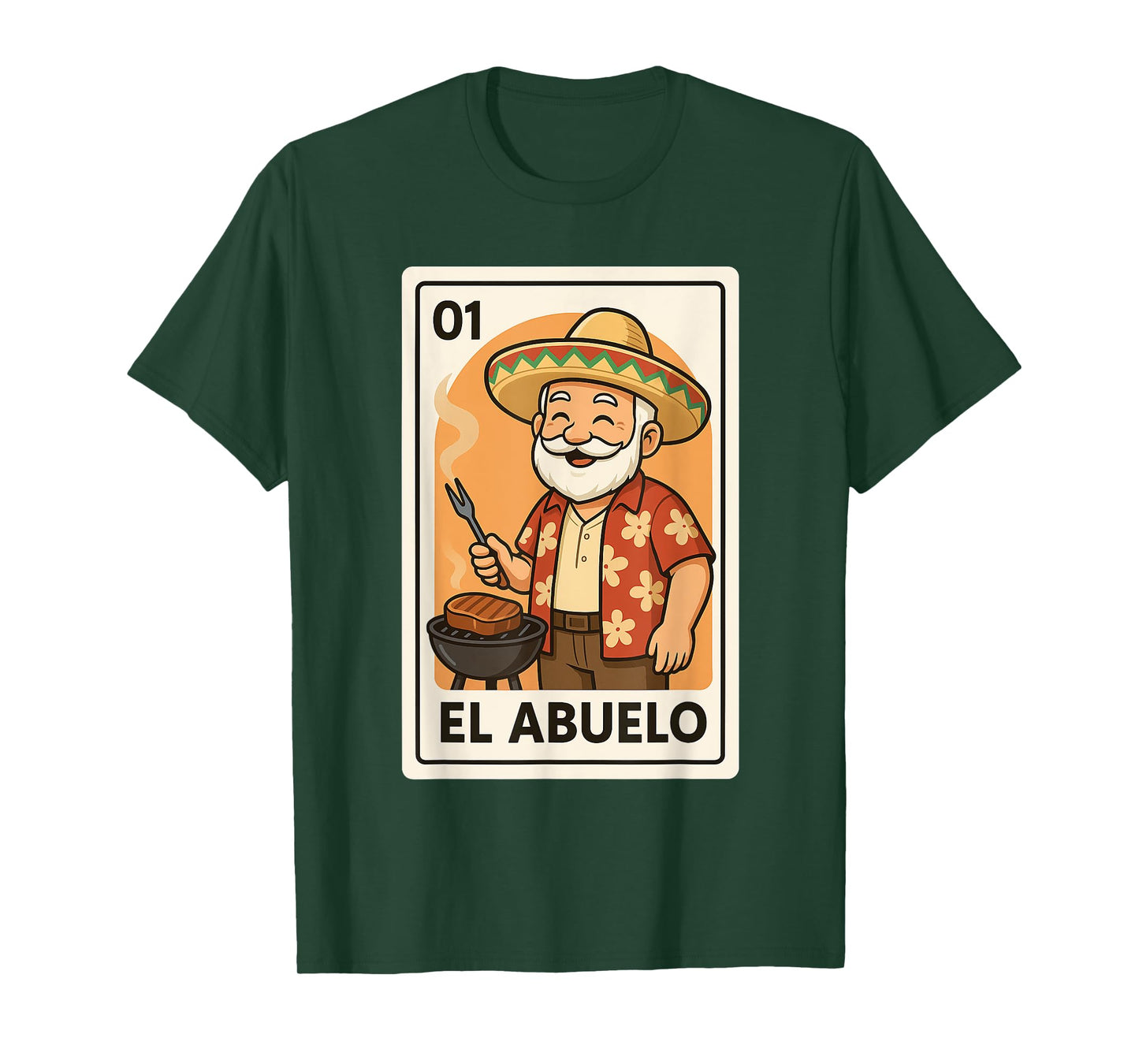 Spanish-Mexican Bingo Funny Gifts - El Abuelo T-Shirt