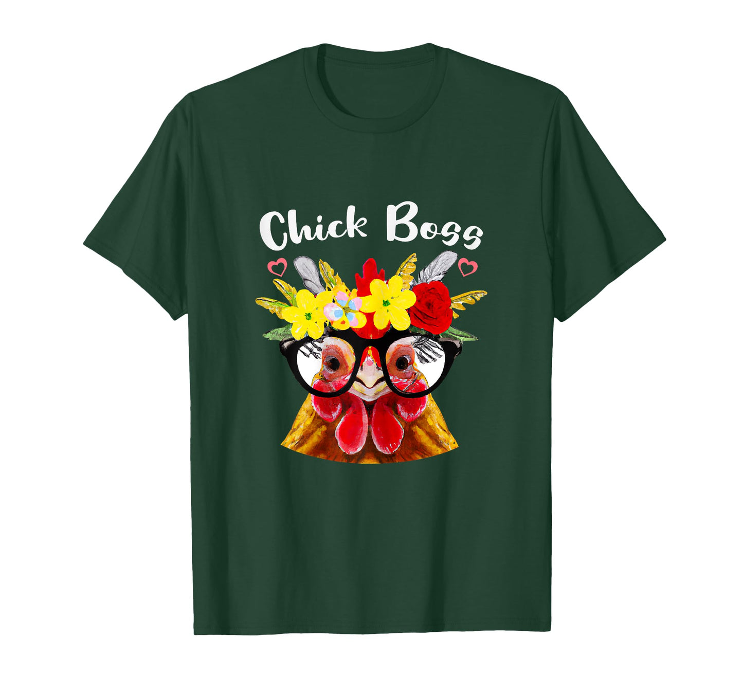 Chicken Boss or Chick Boss a Funny Chicken who Raise Chicken T-Shirt