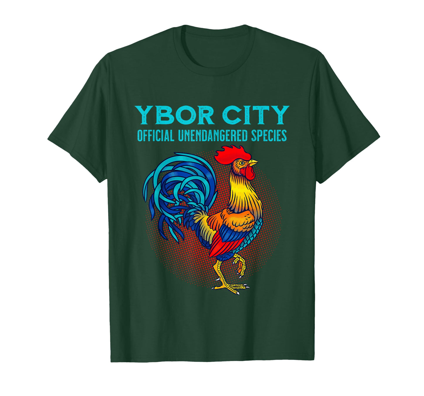 Ybor City Tampa Official Unendangered Species Souvenir T-Shirt
