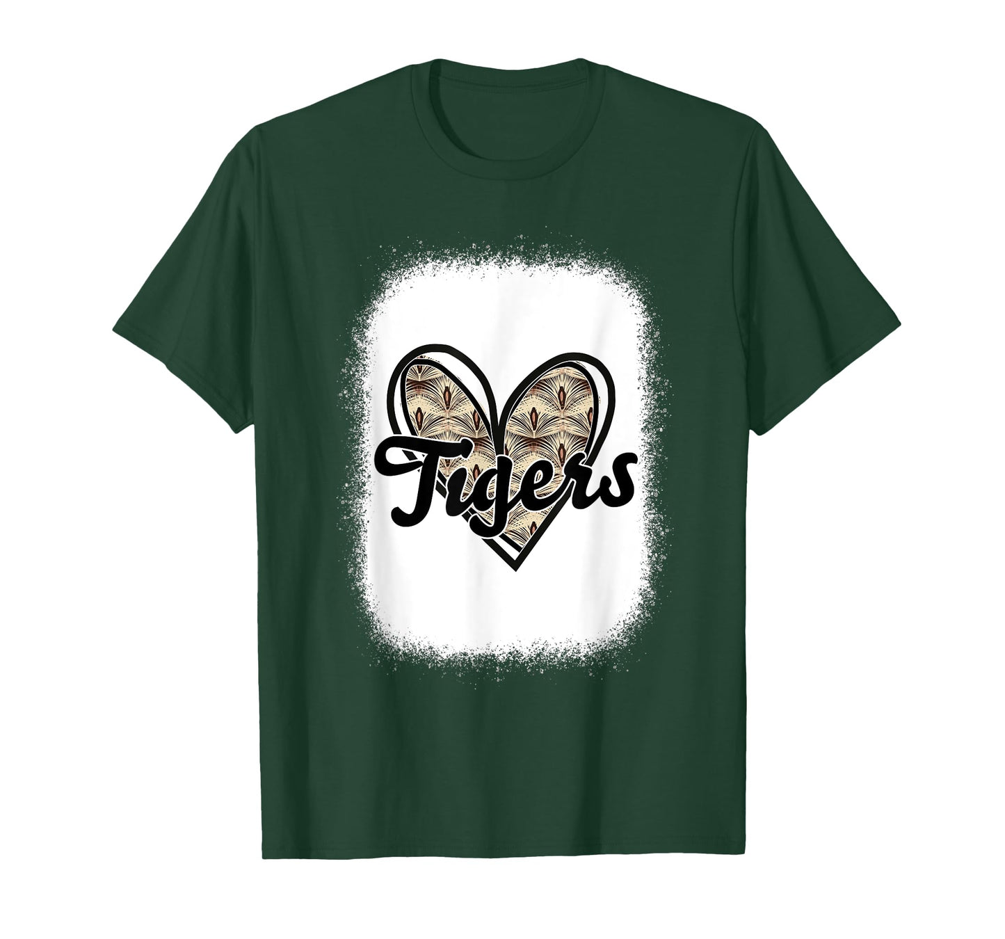 Football Tigers School Sports Fan Team Spirit T-Shirt