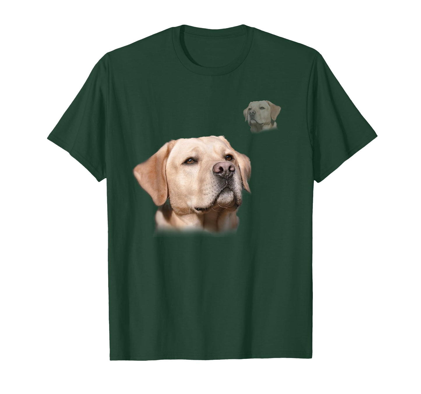 Labrador School Photo T Shirt Funny Yellow Lab Tshirt T-Shirt