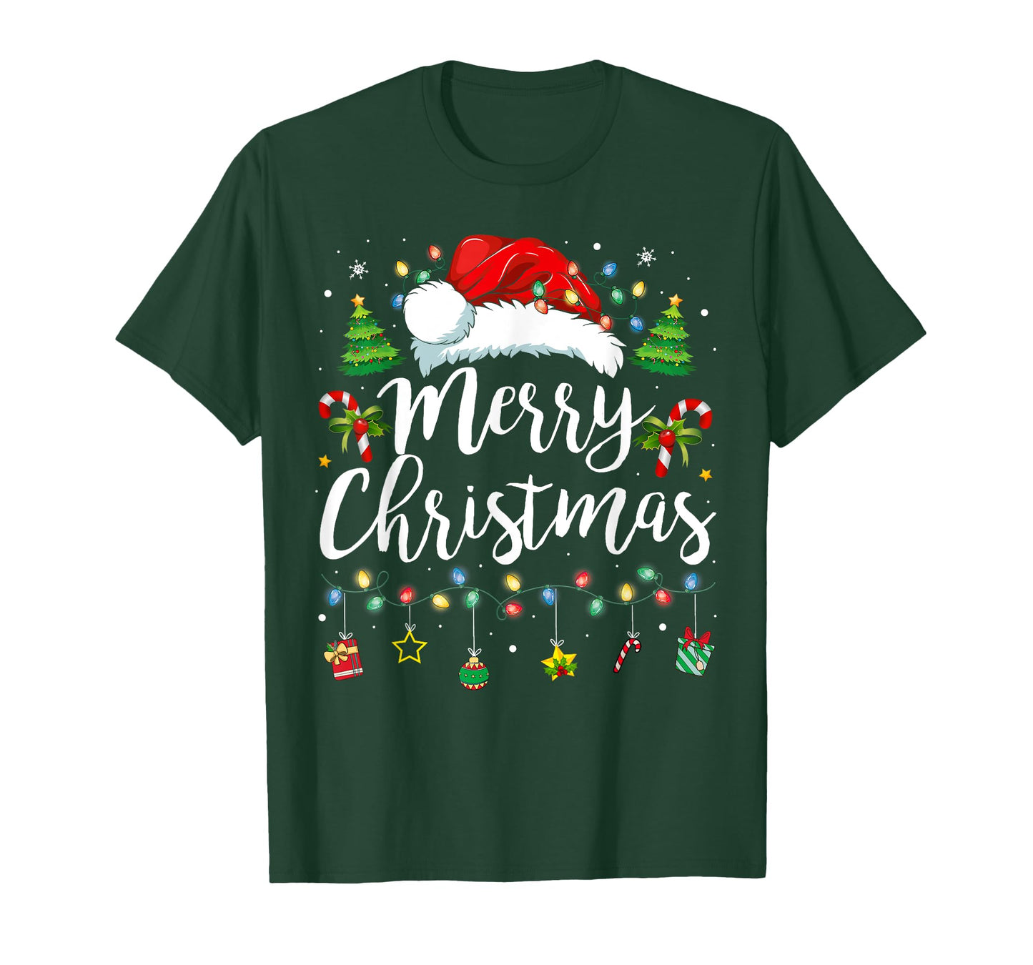 Merry Christmas Family Funny Christmas Women Men Xmas Kids T-Shirt