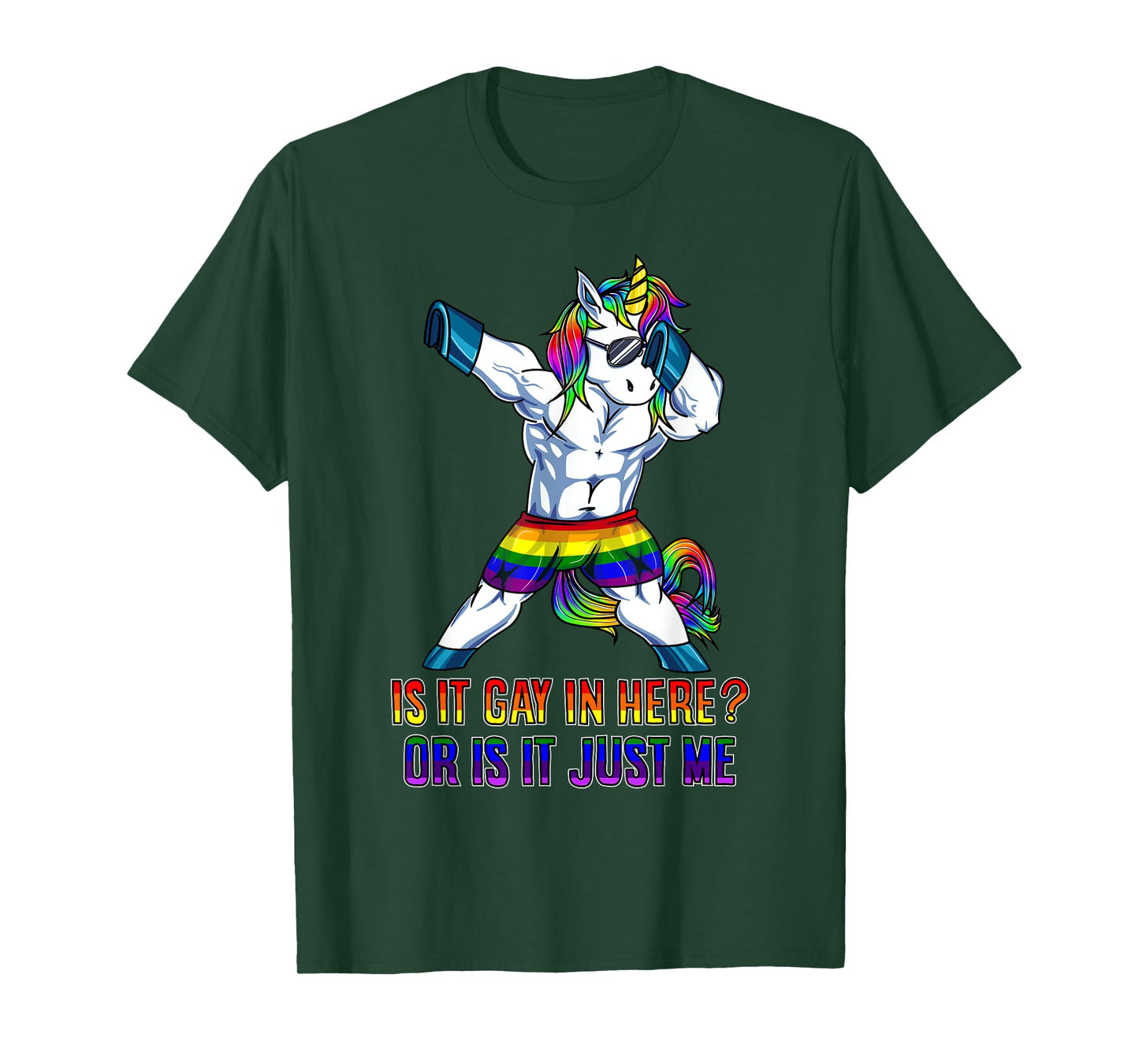 Is it gay in here? Or is it just me LGBT T-Shirt