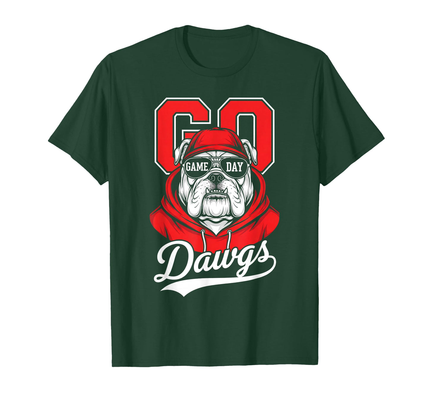 Bulldogs Graphic Dawg Men Women Kid Boy Girl T-Shirt
