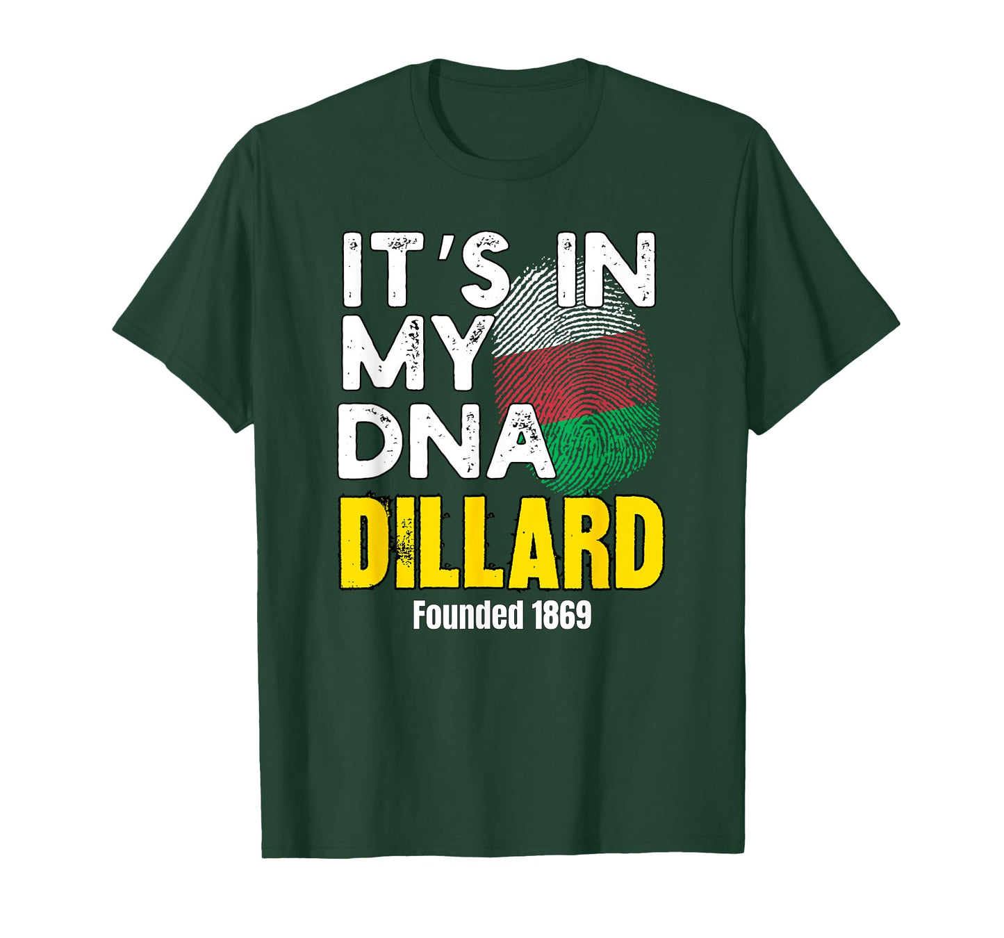 Dillard, DU, Souvenir HBC Urban Apparel T-Shirt