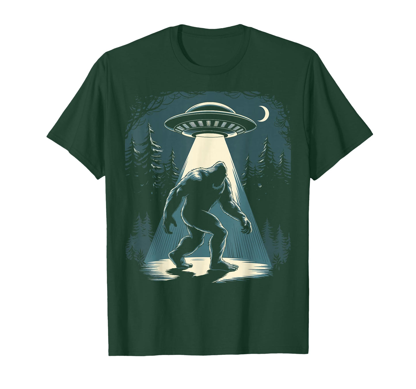Bigfoot UFO T-Shirt