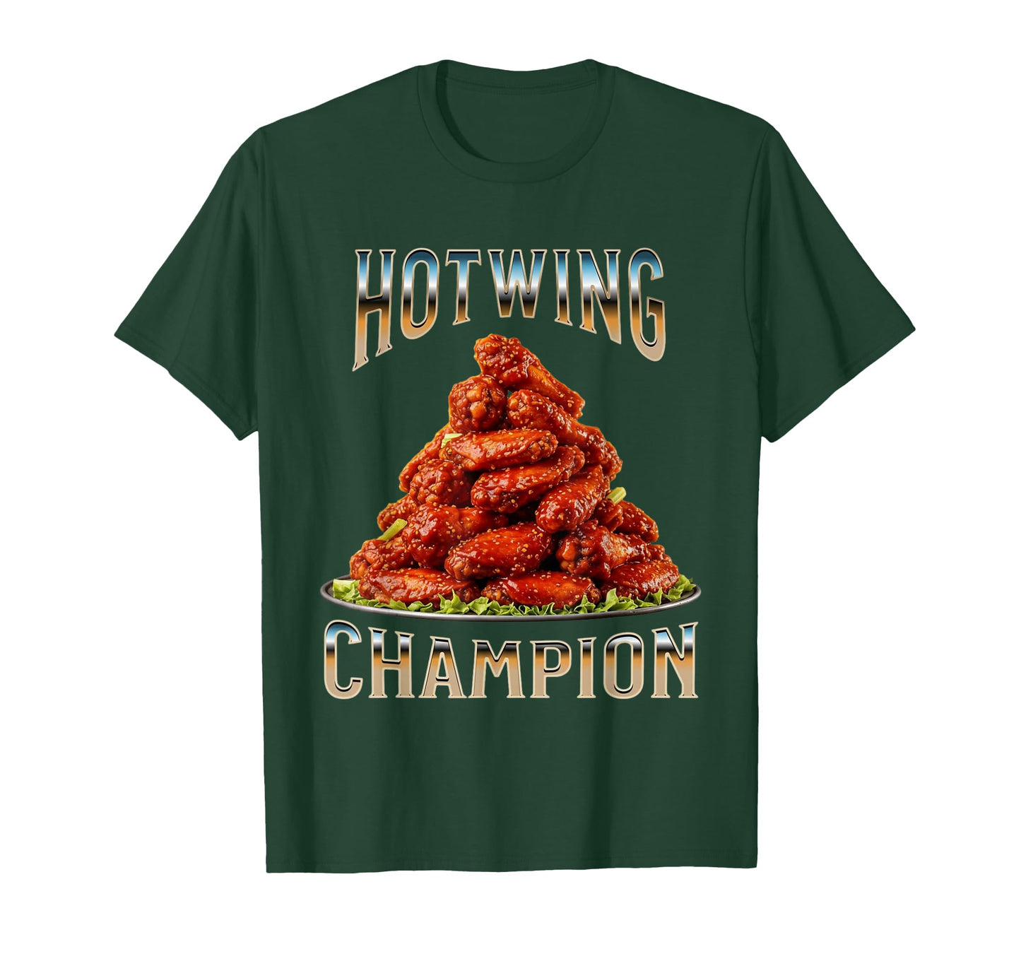 Hot Wing Champion Spicy Buffalo Chicken Wing Contest Winner T-Shirt