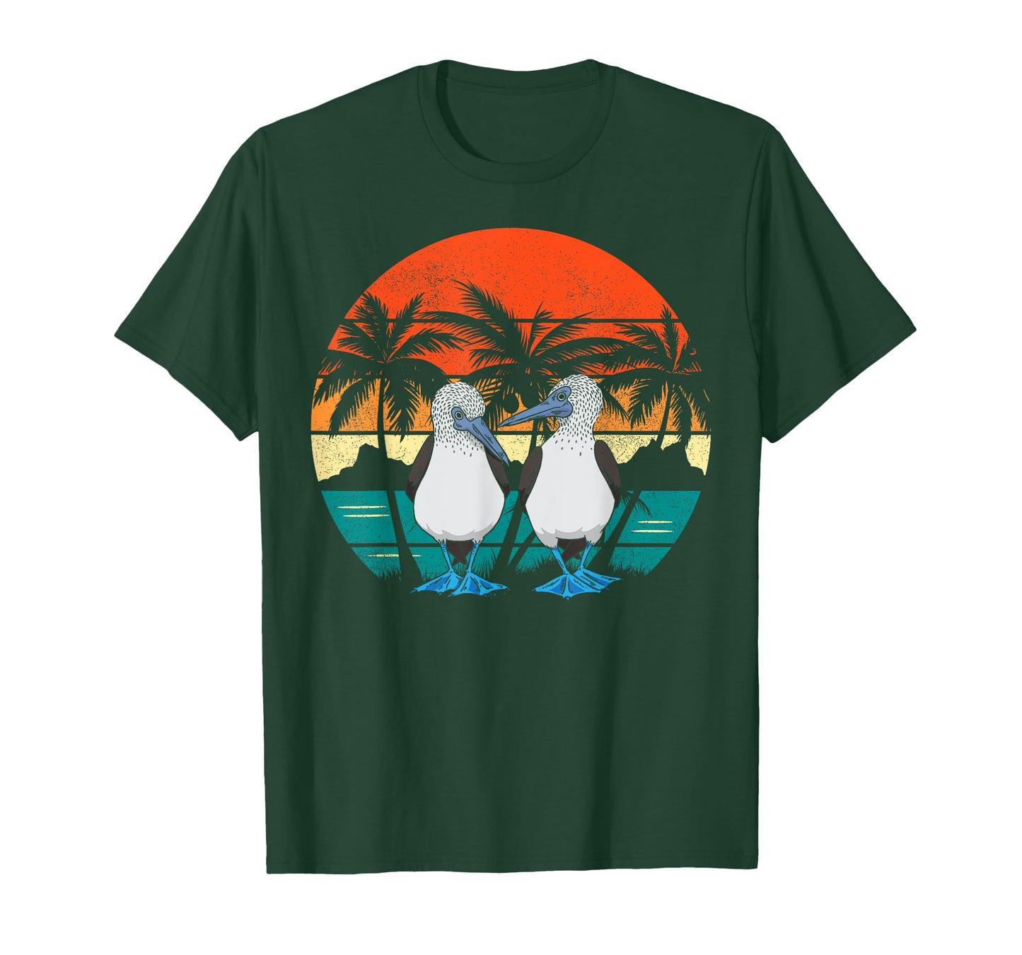 Seabirds Blue-footed Booby Galapagos Bird T-Shirt