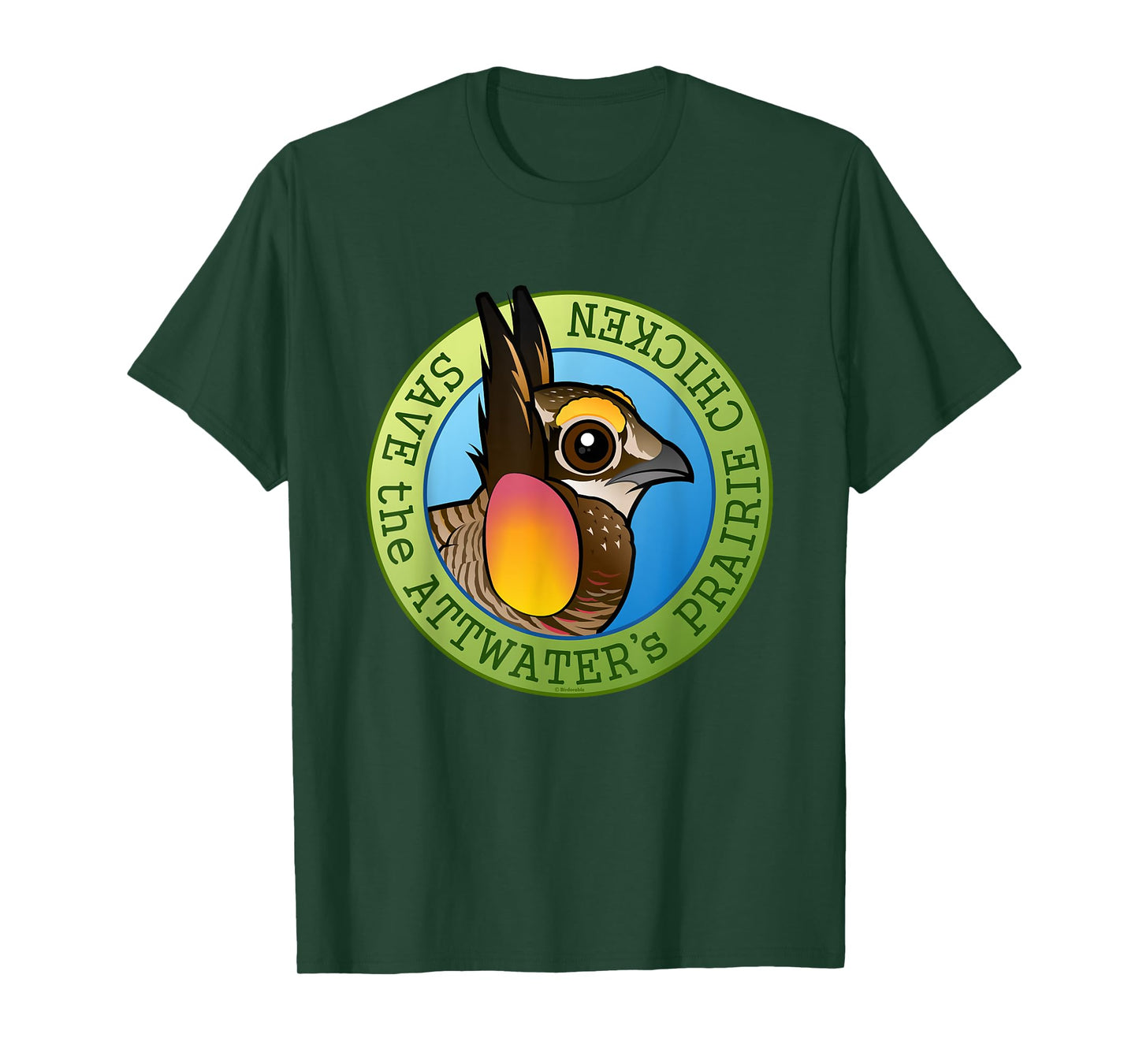 Save the Attwater's Prairie-Chicken Cute Conservation Gift T-Shirt