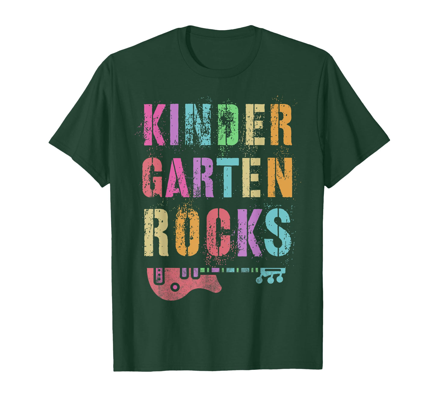 KINDERGARTEN ROCKS Teacher Crew Rock Star Kinder Team T-Shirt