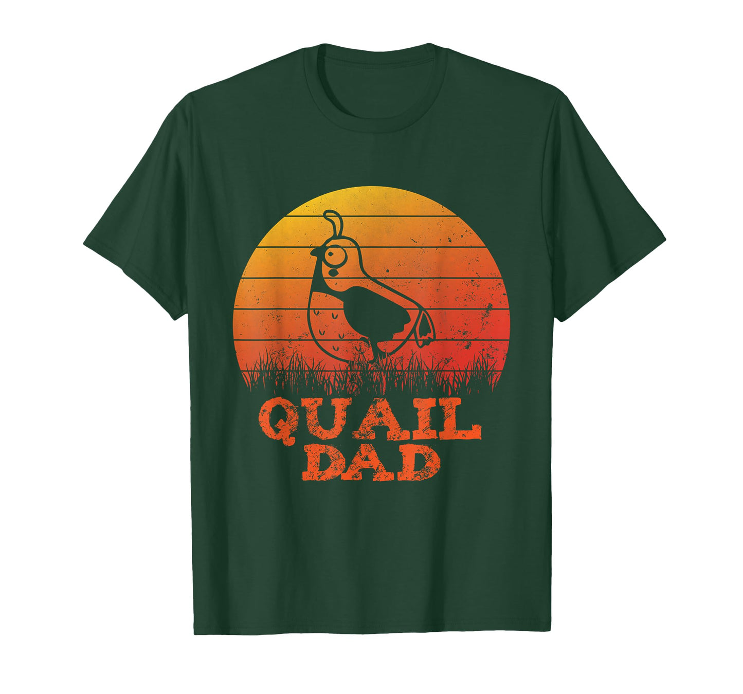 Fathers day Quail Father Papa Quail Dad T-Shirt