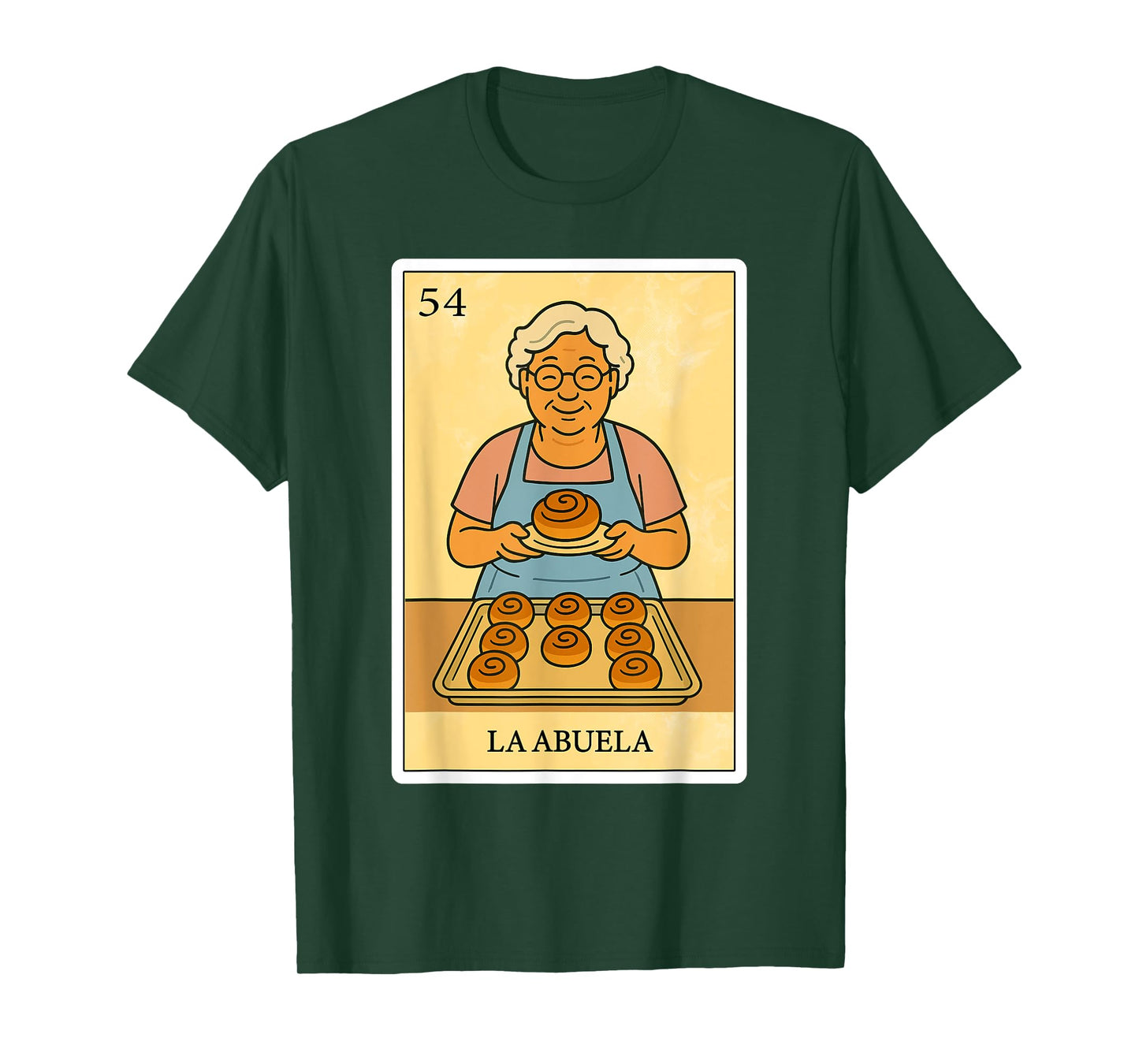 La Abuela Repostera | Spanish-Mexican Bingo Gifts for Abuela T-Shirt