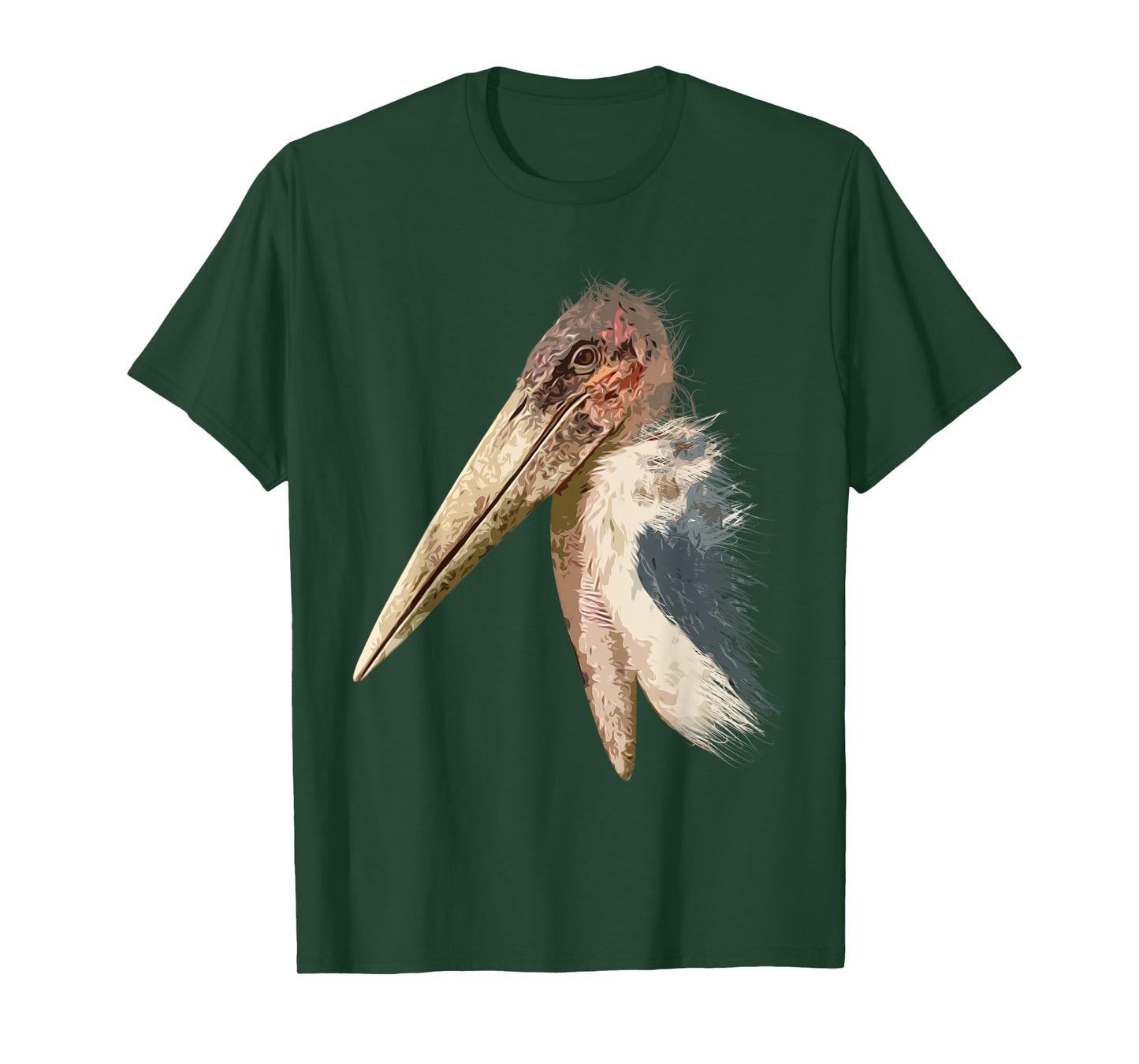 Marabou Stork African Undertaker Bird T-Shirt