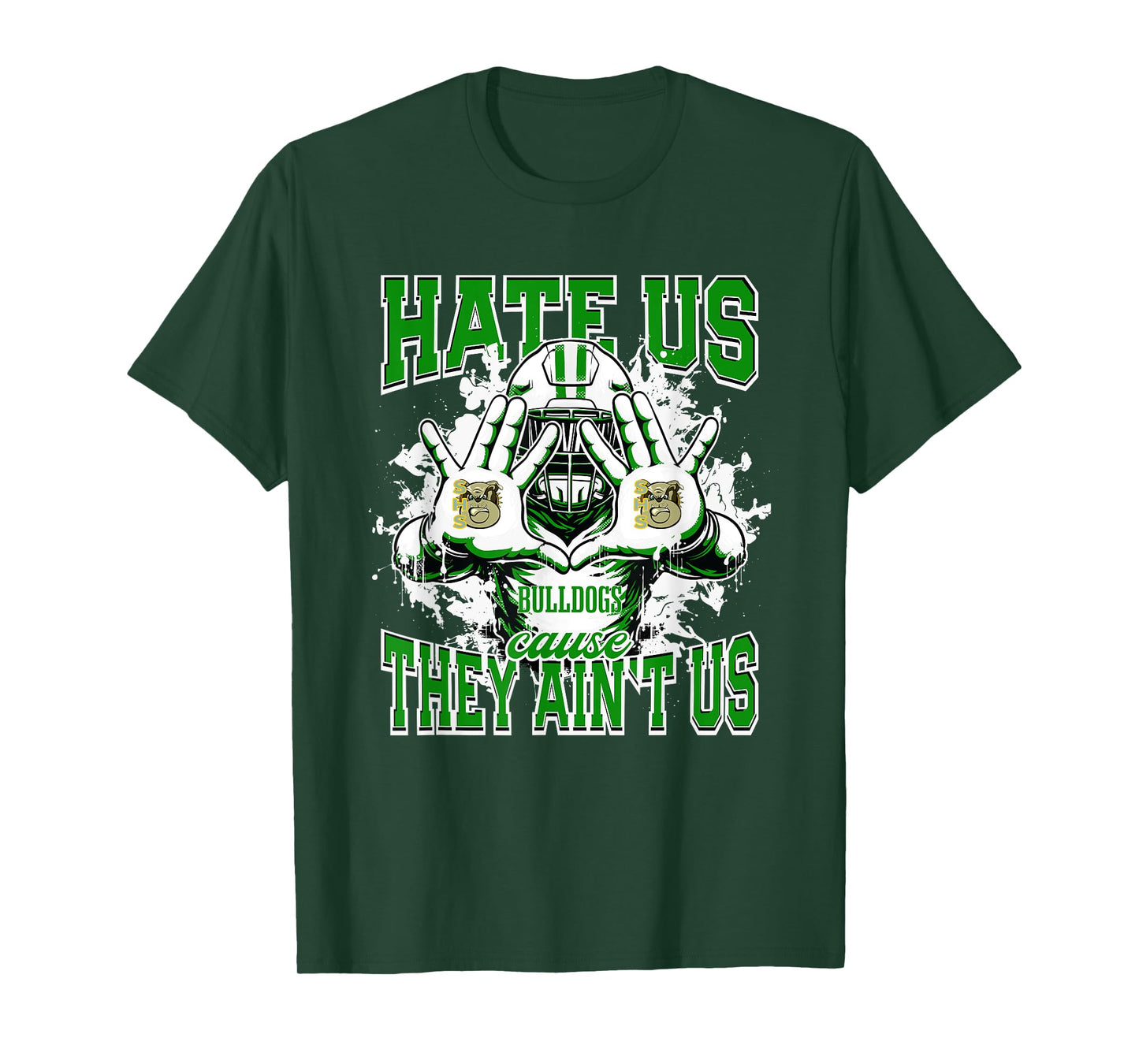 Suwannee Bulldogs Logo Hate Us Cause They Ain't HS T-Shirt