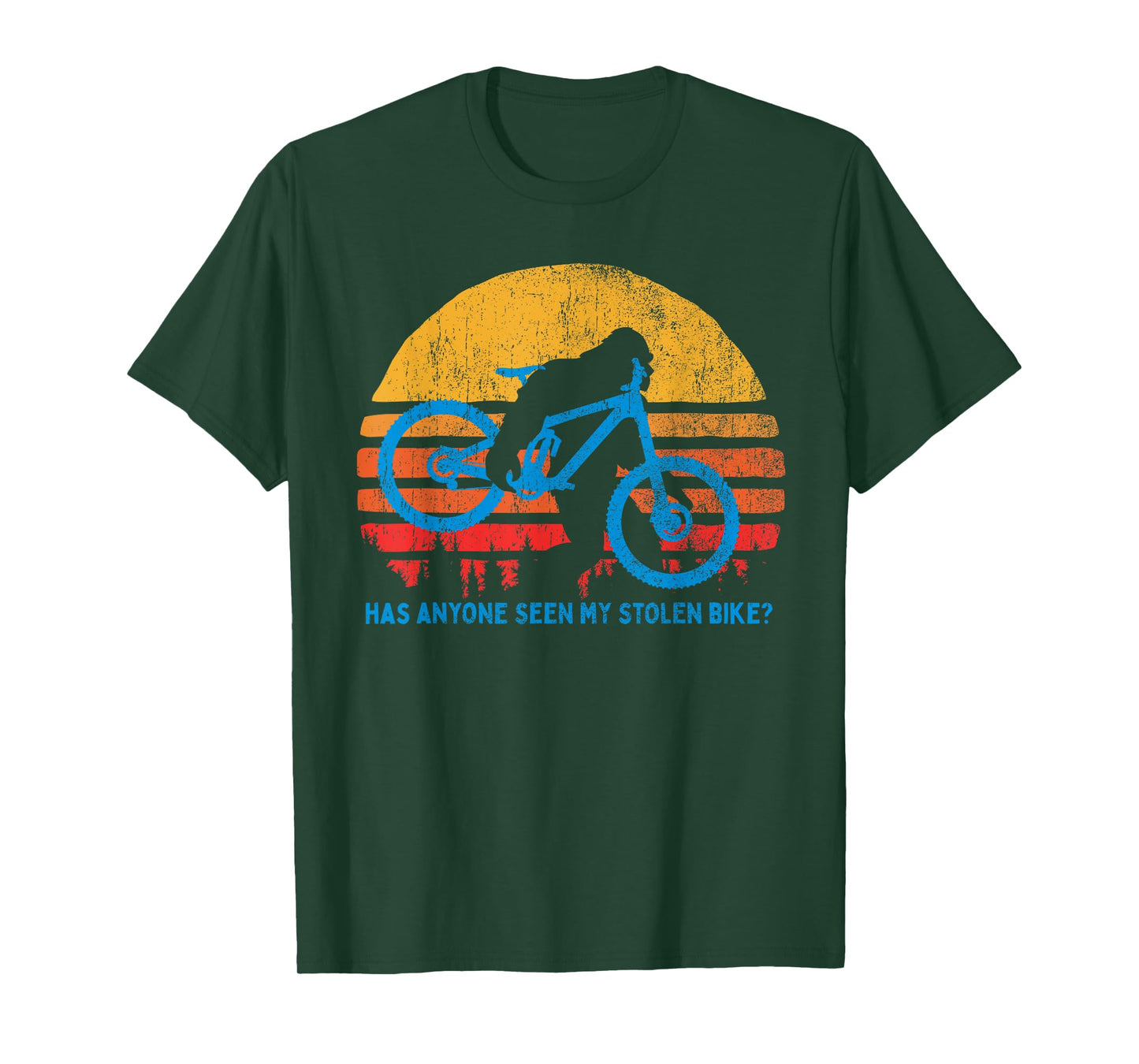 Bigfoot - Stolen Bike MTB Graphic T-Shirt