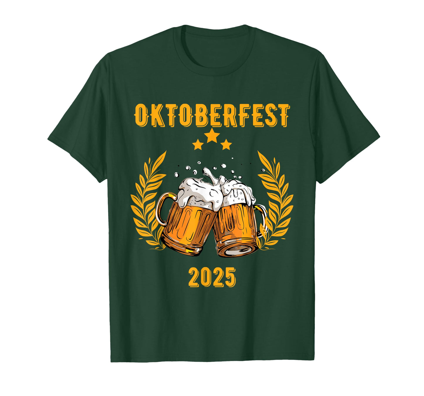 German Bigfoot Sasquatch Lederhose Funny Oktoberfest 2025 T-Shirt