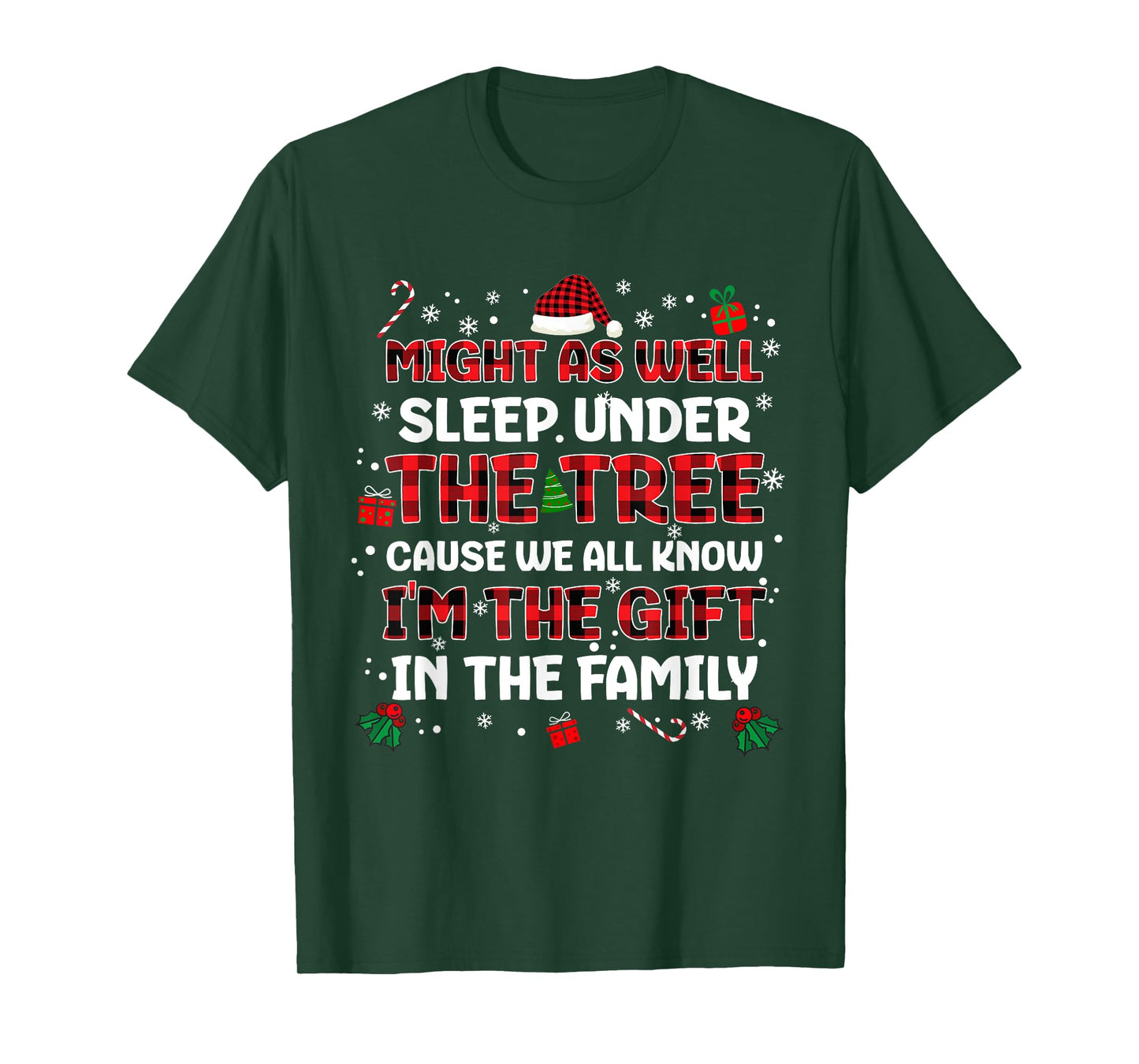 Humour Christmas Favorite Person Family Funny Christmas T-Shirt