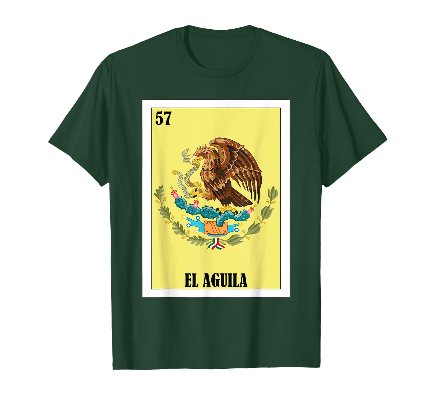 Funny Mexican Flag Design - El Aguila T-Shirt