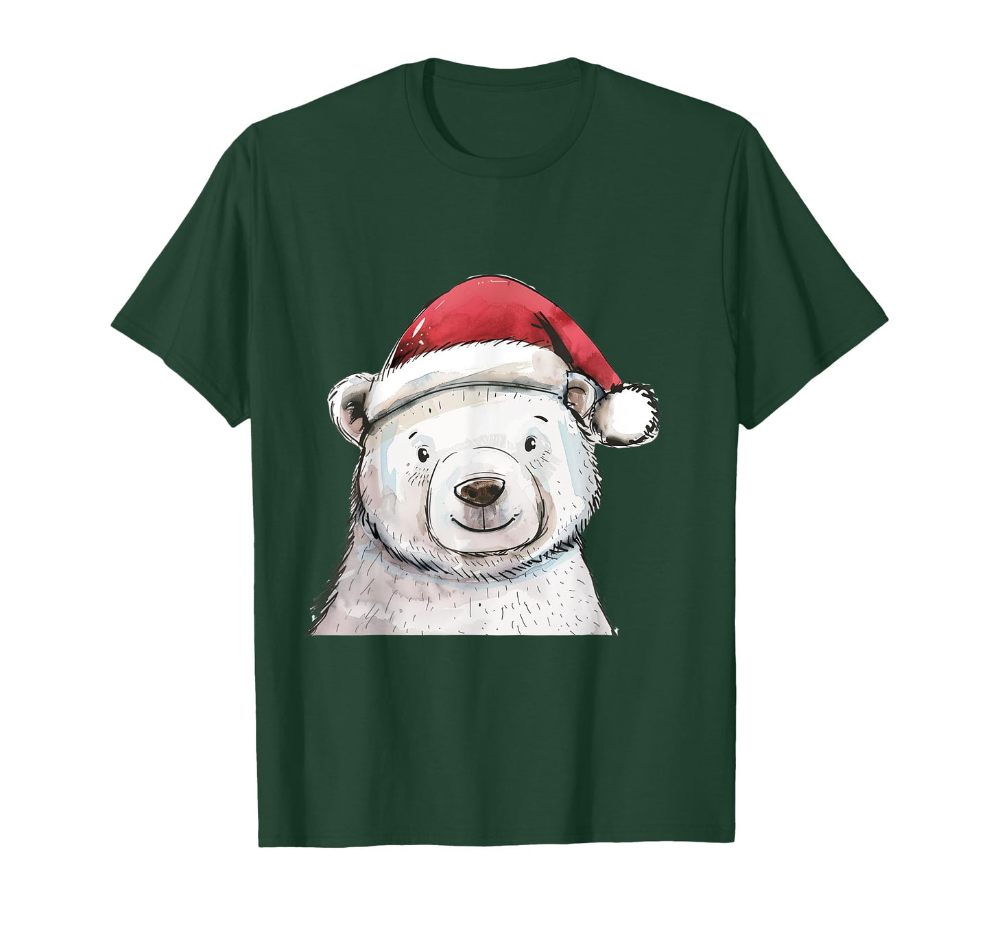 Christmas Holiday Season Xmas Polar Bear T-Shirt