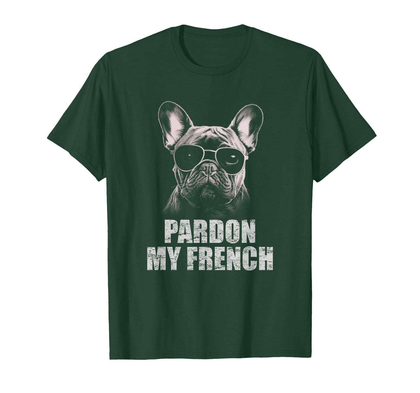Pardon My French Bulldog Frenchie Lover Men Women Kids T-Shirt