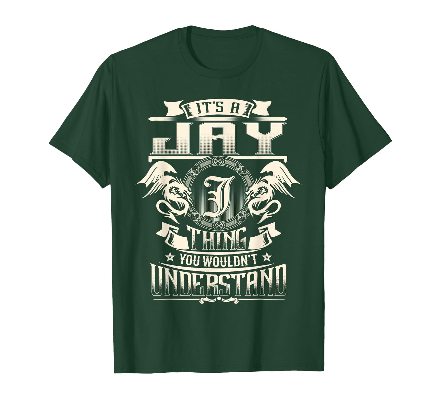 Vintage Classic JAY Family Tee Apparels It's A JAY Thing You Wouldn't Understand Family Name T-Shirt