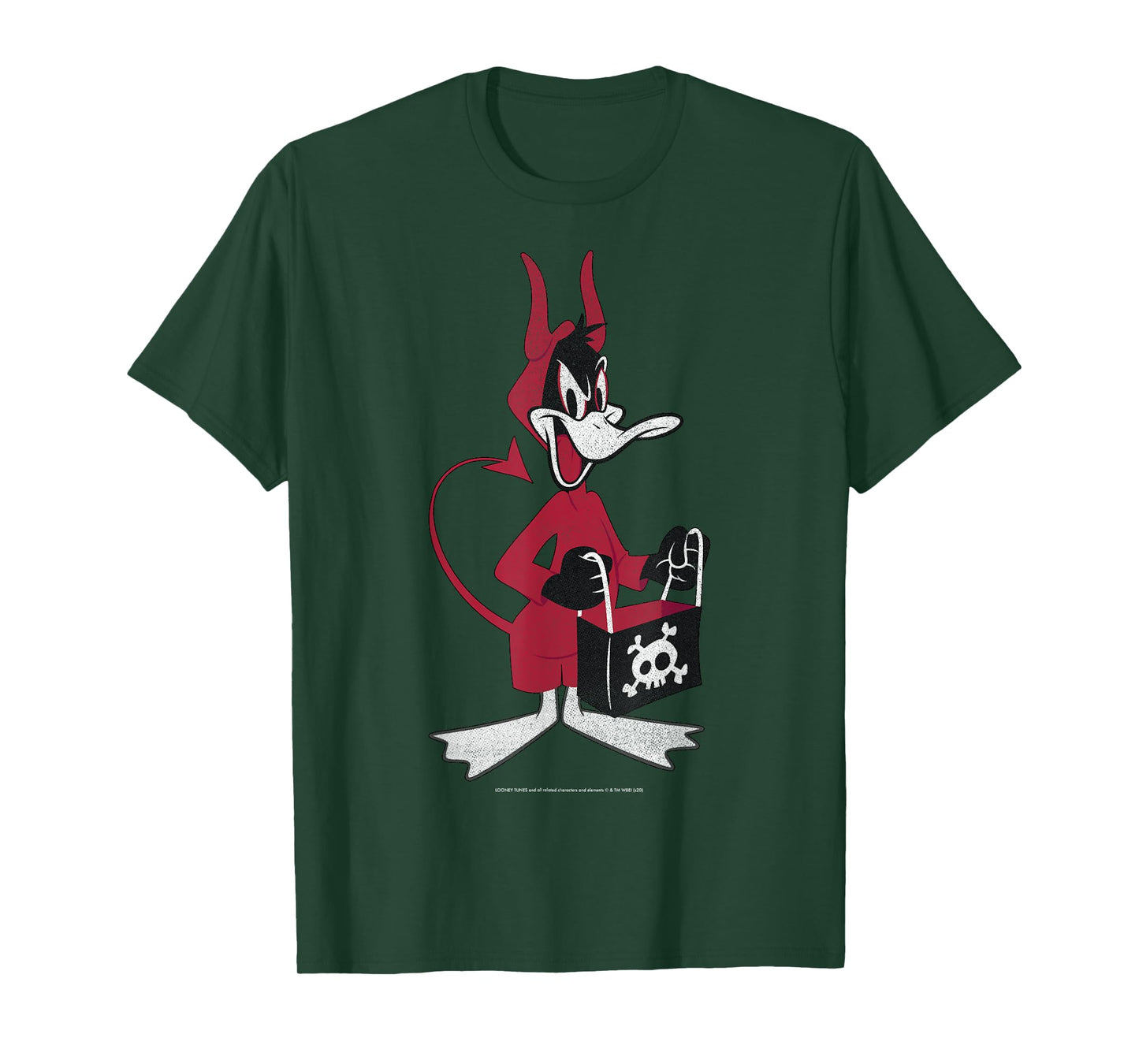 Looney Tunes Daffy Devil Costume Halloween T-Shirt