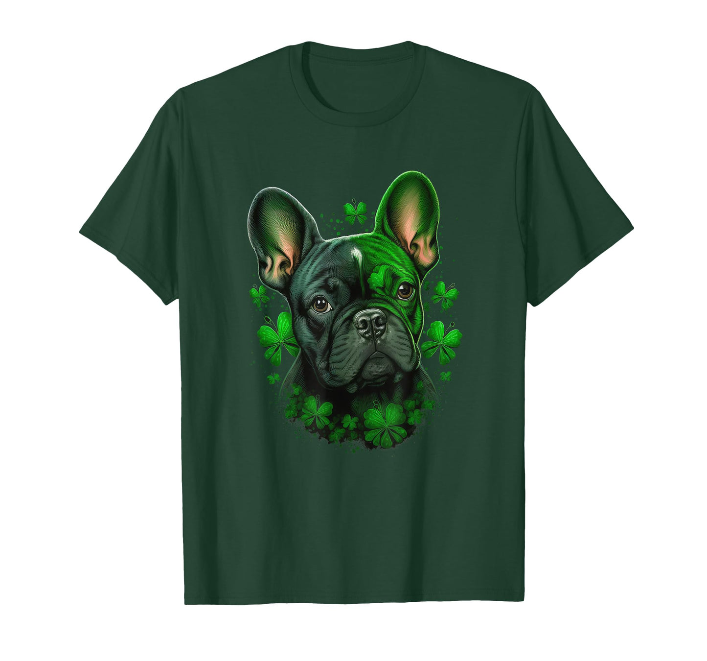St Patricks Day French Bulldog T-Shirt