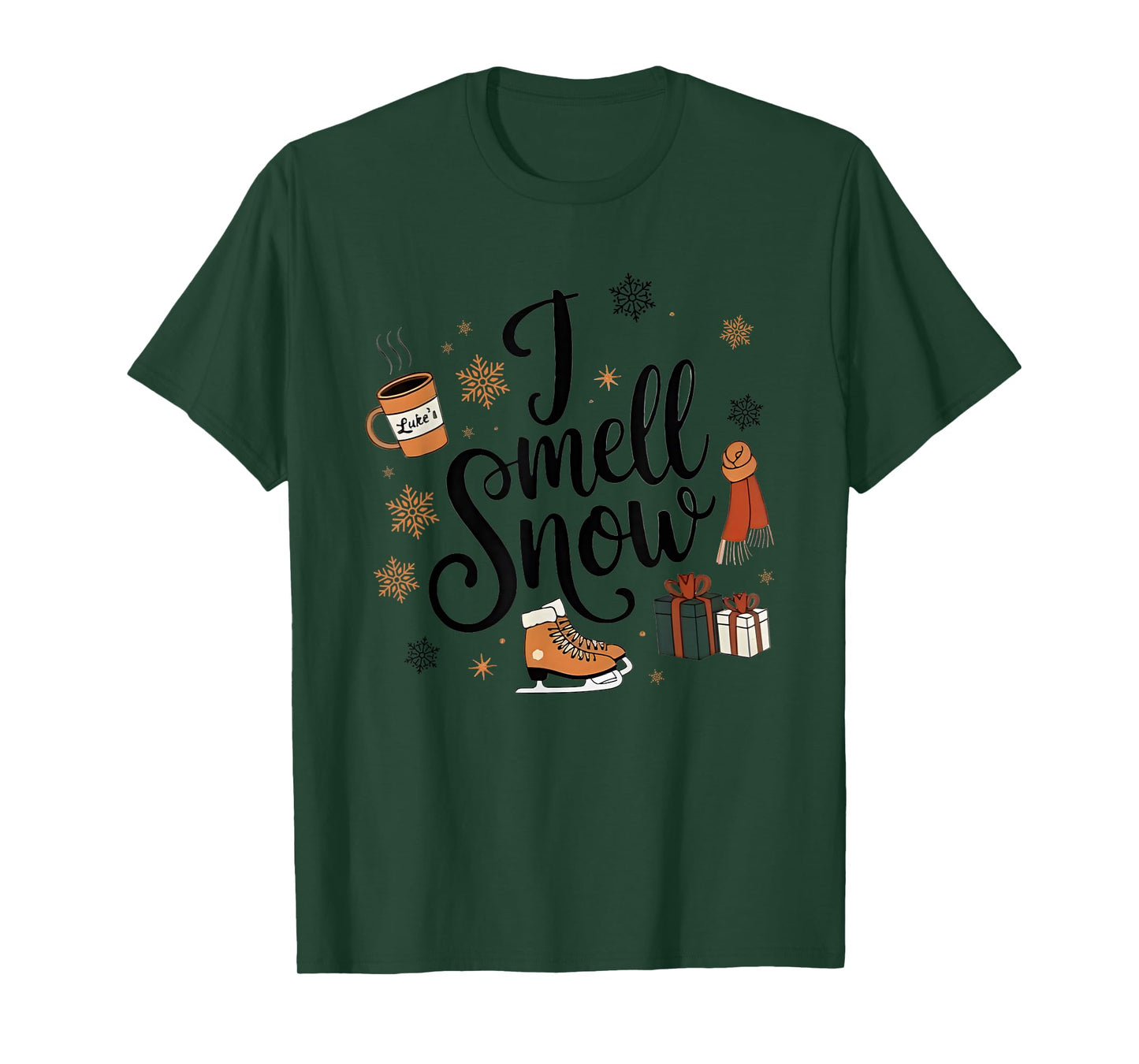I Smell Snow Christmas Winter T-Shirt