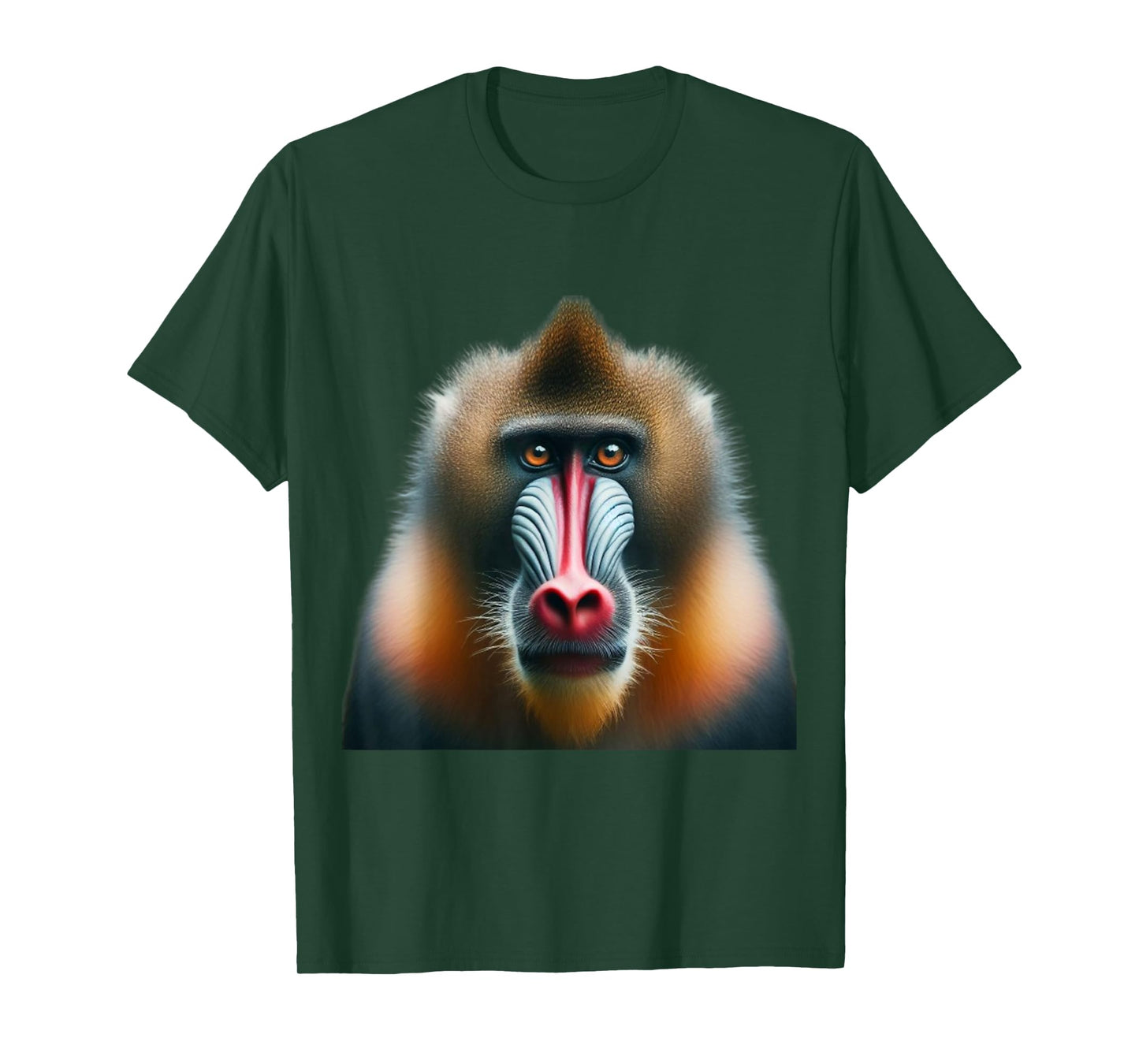 Really Like Mandrills Mandrill Old World Monkey T-Shirt