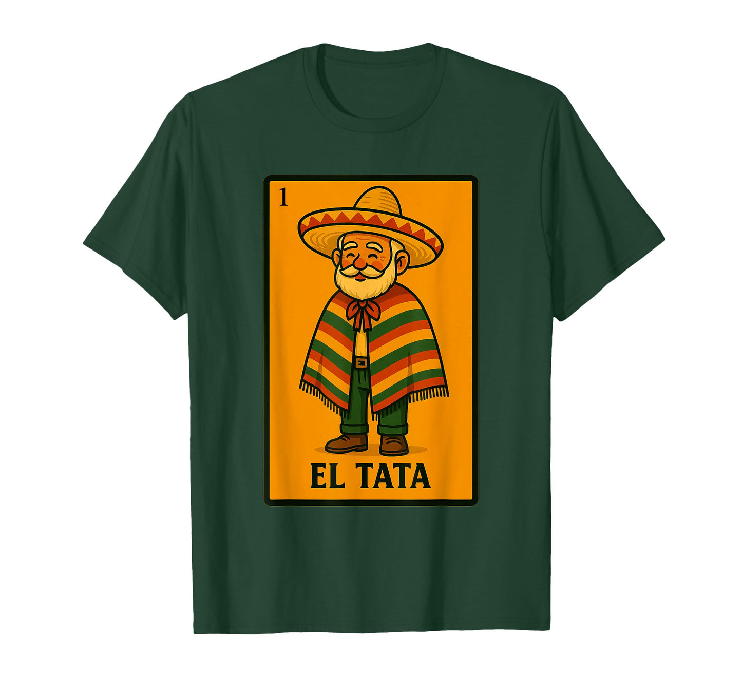 El Abuelo Spanish-Mexican Bingo Funny Gifts - El Tata T-Shirt