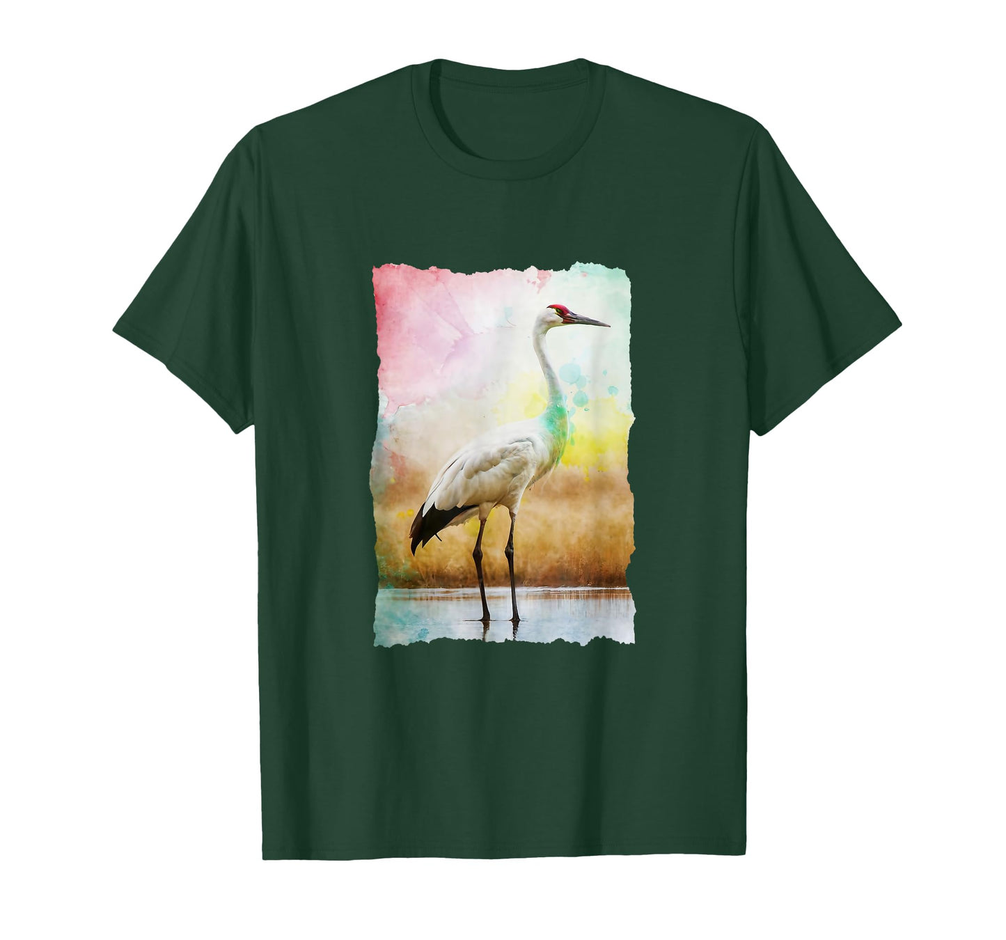 Whooping Crane Season: Bird Watchers Nature Photographer T-Shirt
