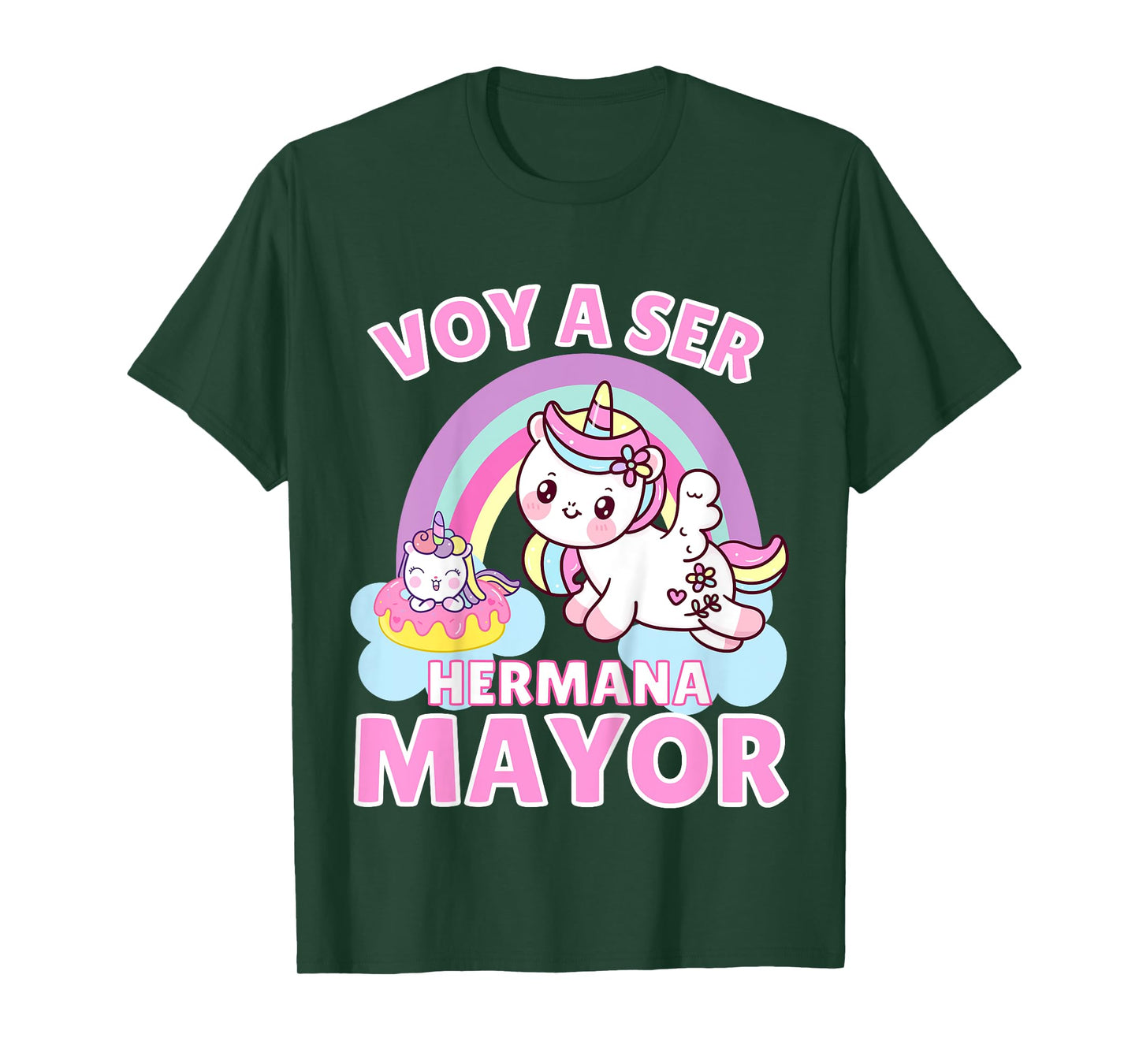 Hermana Mayor Unicornios, Voy A Ser Hermana Mayor T-Shirt