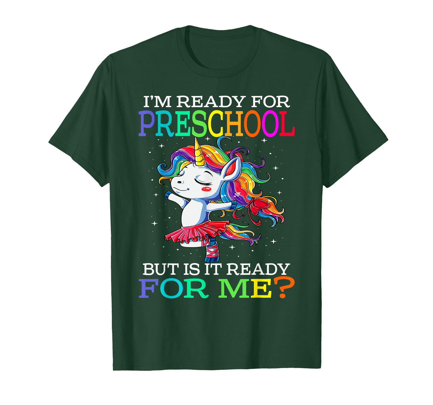 I'm Ready For Preschool Unicorn T-Shirt