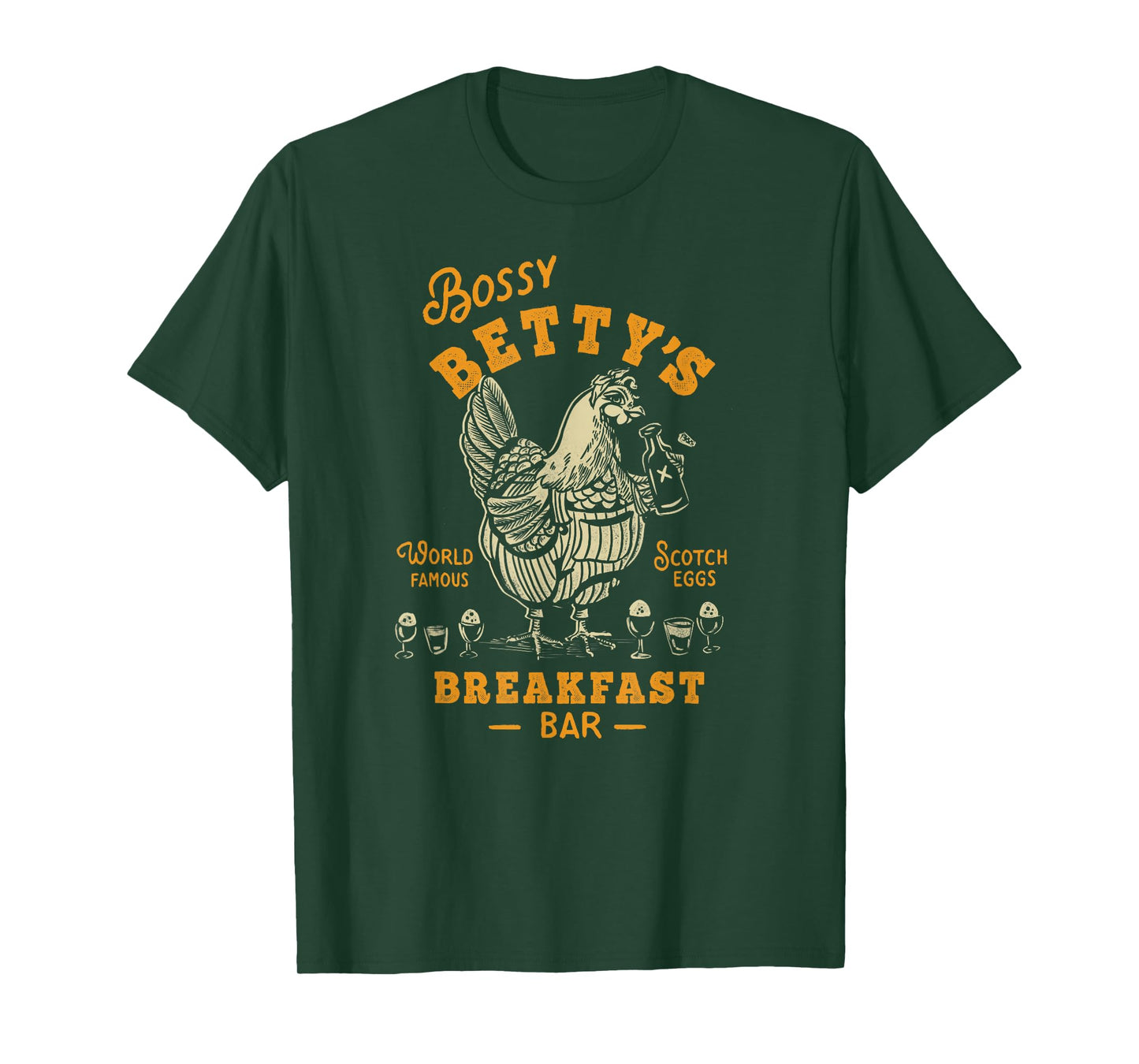 Bossy Betty's Breakfast Bar: World Famous Scotch Eggs Travel T-Shirt